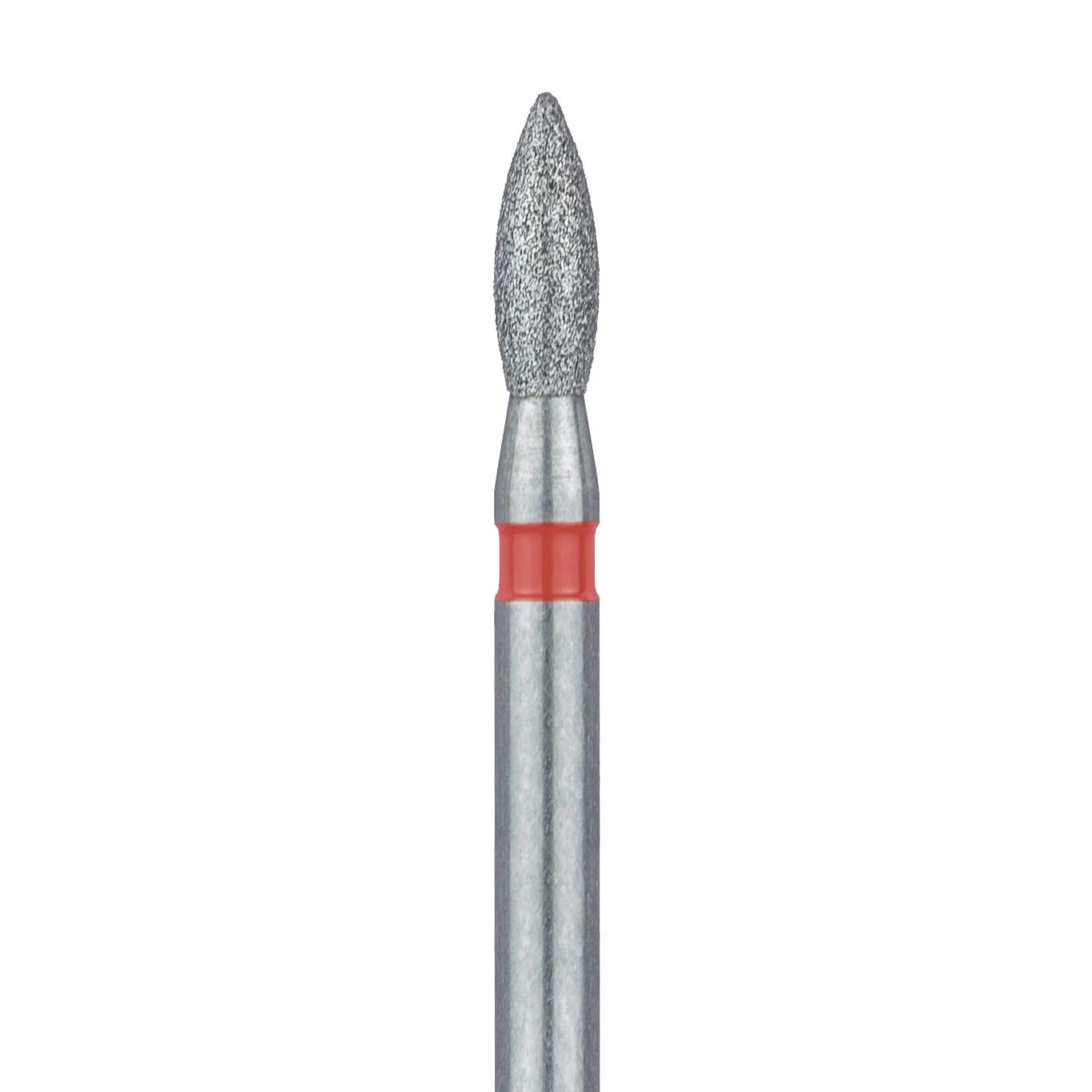 Meisinger 830F-016-FG Fine Diamond Bur, Pointed Football, Friction Grip, 1.6 mm Head, 5/Pk - Meisinger Diamonds 830F-016-FG Fine 5/Pk - Image 1
