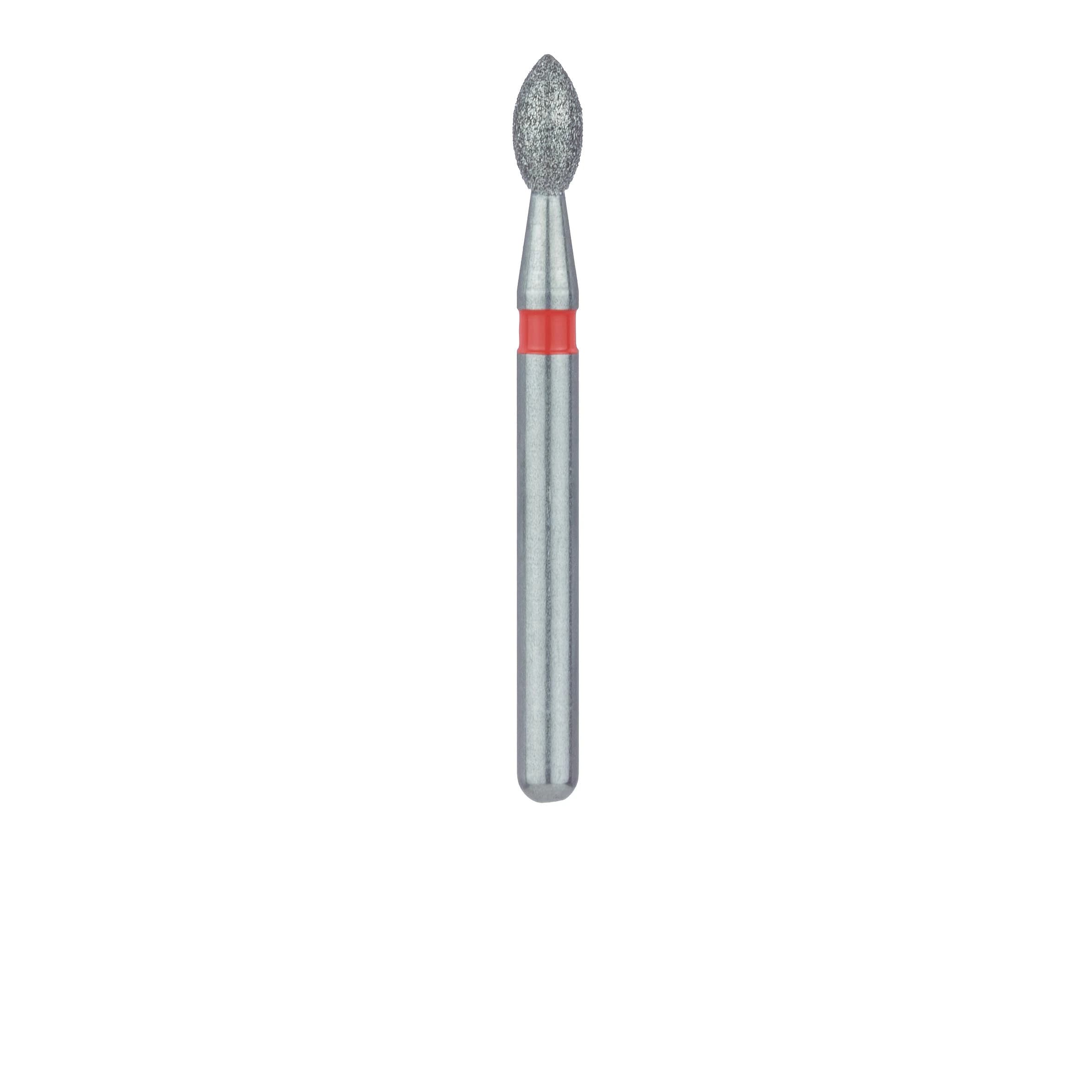 Meisinger Multi-Use Diamond Bur, FG, Pointed Football, #831F, 1.8 mm, Fine (Red), 5/Pk, 831F-018-FG thumbnail 2