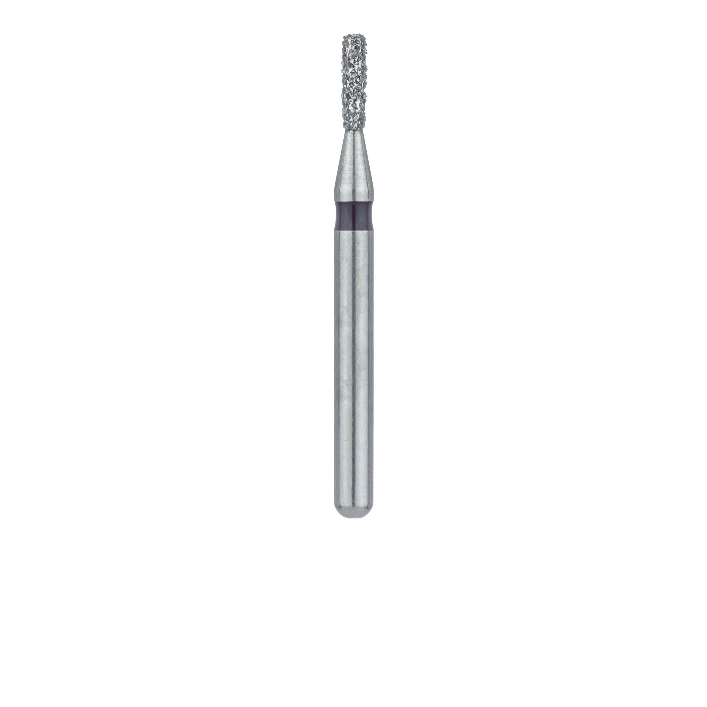 Meisinger 835H-012-FG Diamond Bur, Super Coarse, Cylinder, Flat End, Friction Grip, 1.2 mm Head Diameter, 3.5 mm Head Length, 5/Pkg thumbnail 2