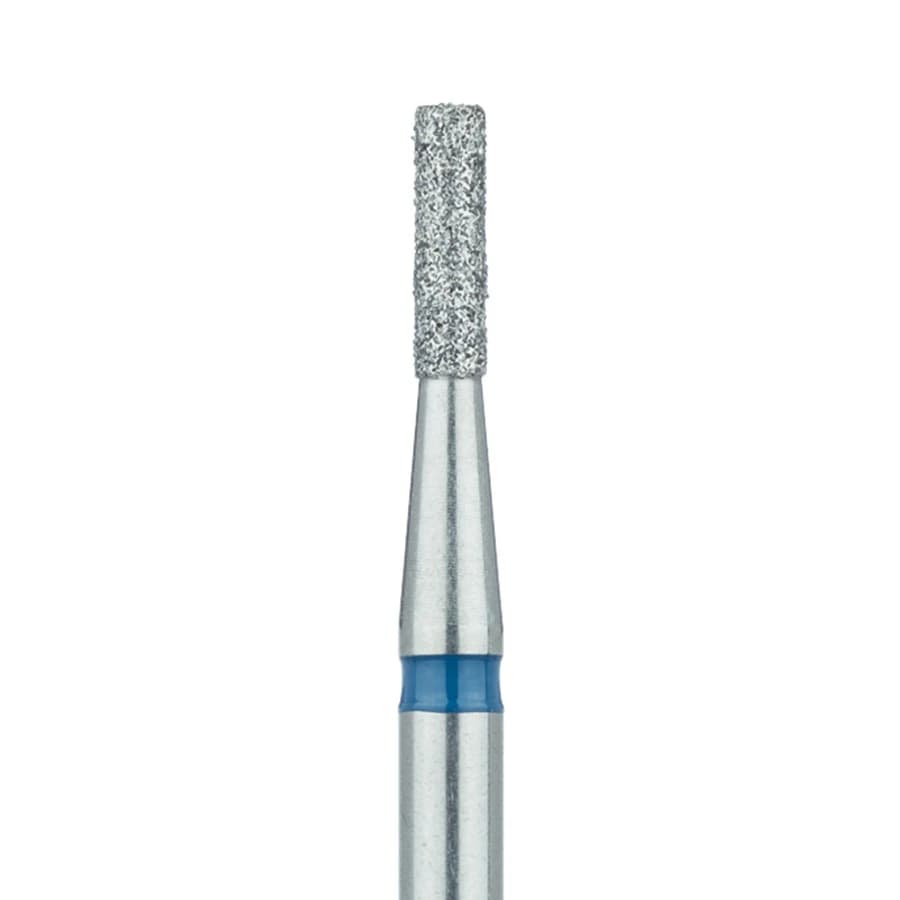 Meisinger 837-016-HP Diamond Bur, Medium Grit, Long Cylinder, 1.6 mm Diameter, HP Shank, 5/Pack - Meisinger Diamonds 837-016-HP Medium 5/Pk - Image 1