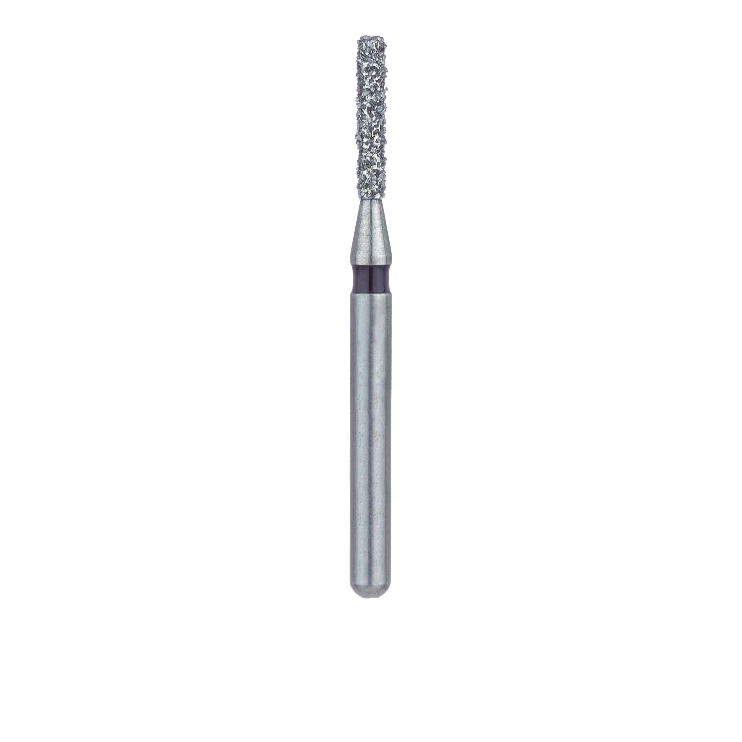 Meisinger 837H-012-FG Super Coarse Diamond Bur, Cylinder, Flat End, Friction Grip, 1.2 mm Head Diameter, 6.0 mm Head Length, 5/Pkg thumbnail 2