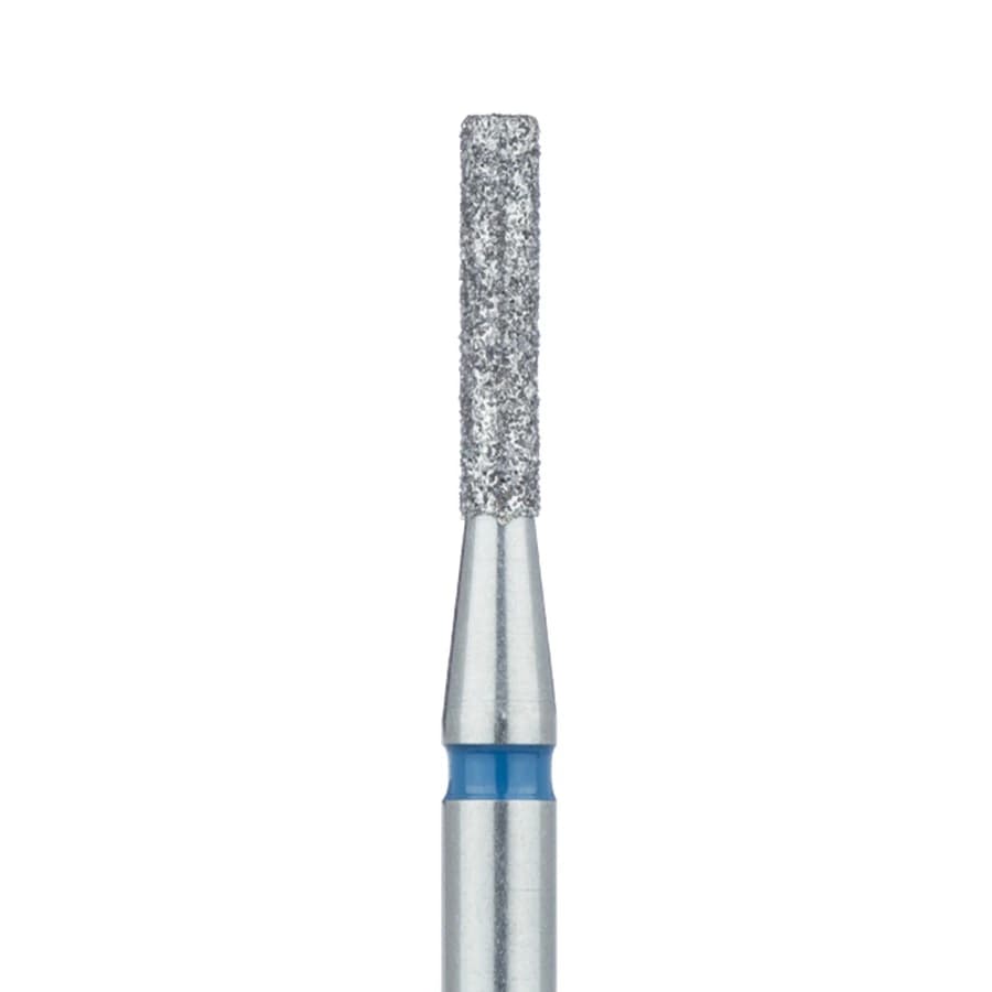 Meisinger 837L-016-HP Diamond Bur, Medium Grit, Long Cylinder, HP Shank, 1.6 mm Diameter, 5/Pk - Meisinger Diamonds 837L-016-HP Medium 5/Pk - Image 1