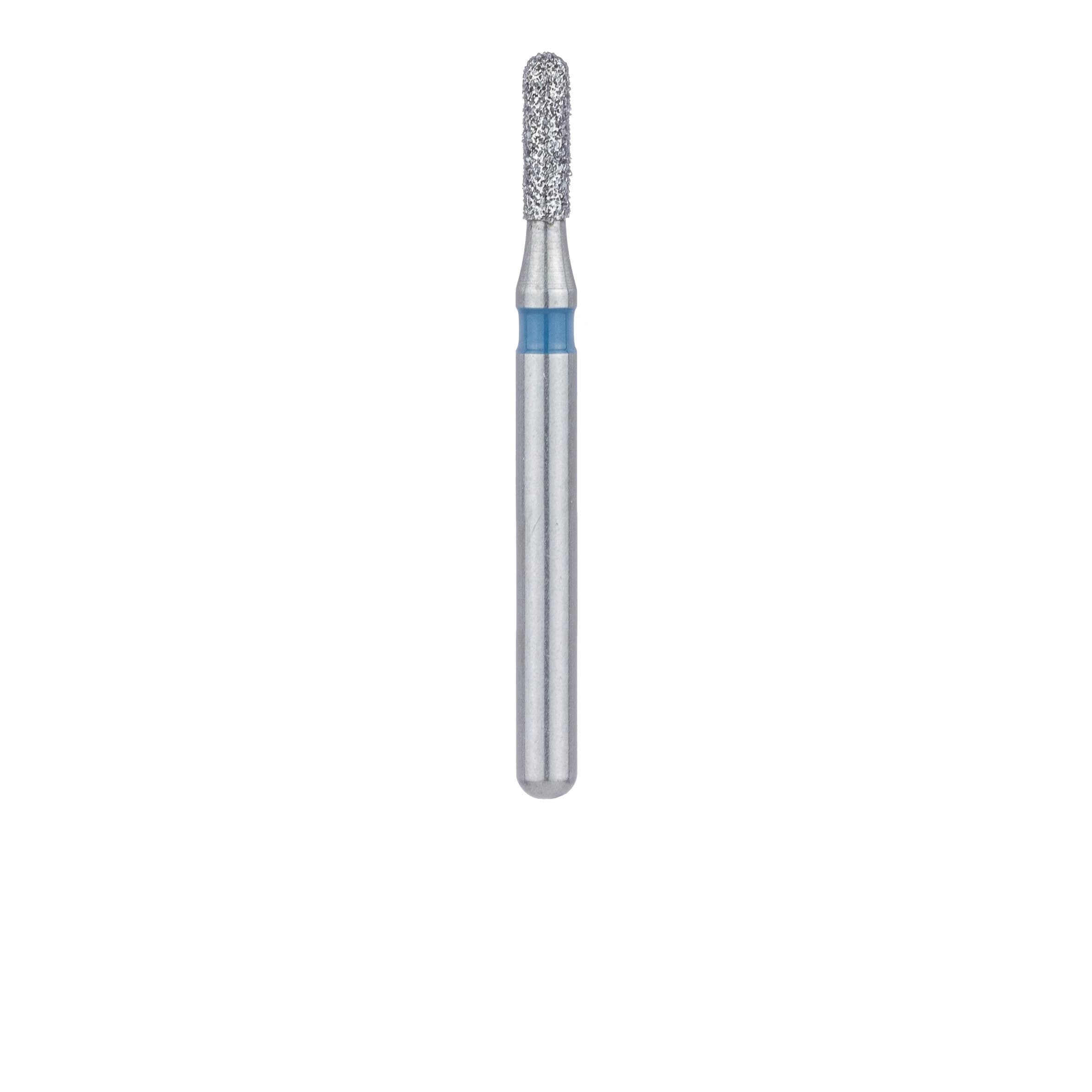 Meisinger Multi-Use Diamond Bur, FG, Round End Cylinder, #838, 1.2 mm, Medium Grit, Blue Ring, 5/Pk, 838-012-FG thumbnail 2