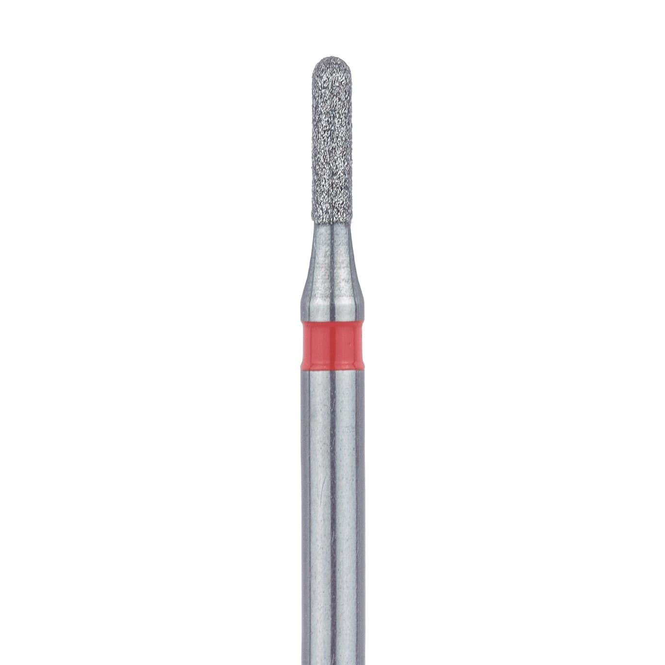 Meisinger 838F-010-FG Fine Diamond Bur, Round End Cylinder, Friction Grip, 1.0 mm, 5/Pk - Meisinger Diamonds 838F-010-FG Fine 5/Pk - Image 1