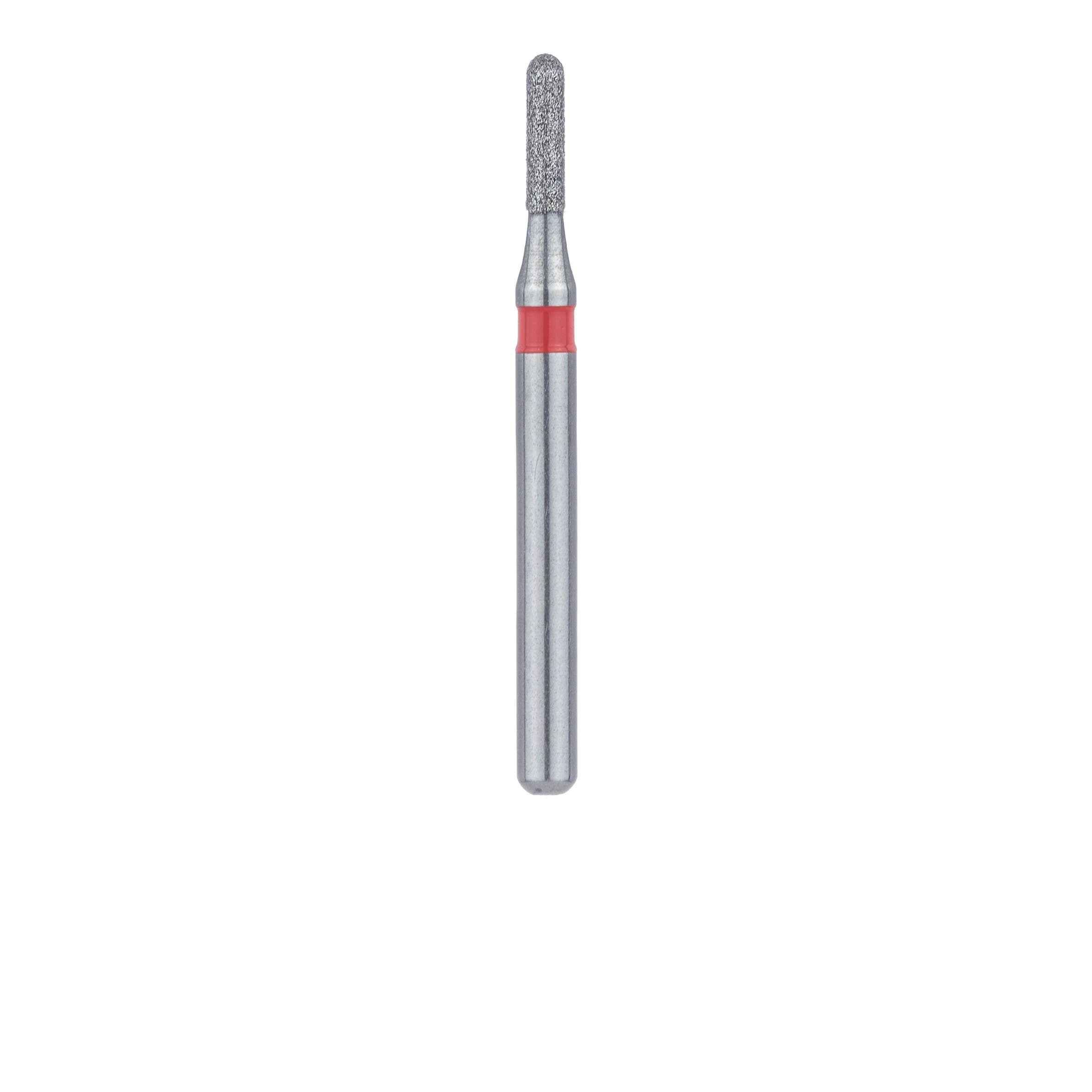 Meisinger 838F-010-FG Fine Diamond Bur, Round End Cylinder, Friction Grip, 1.0 mm, 5/Pk thumbnail 2