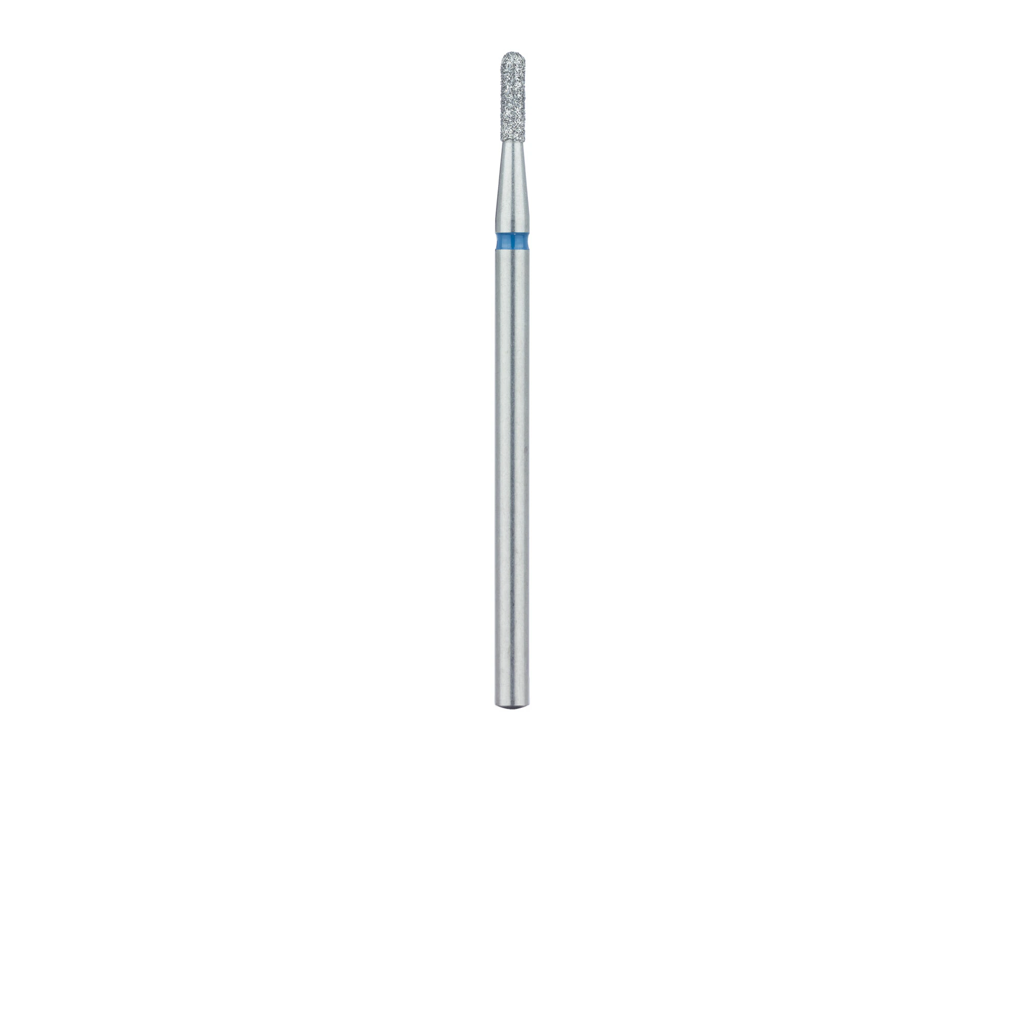 Meisinger 838L-016-HP Diamond Bur, Round End Cylinder, Medium Grit, 1.6 mm, HP Shank, 5/Pk thumbnail 2