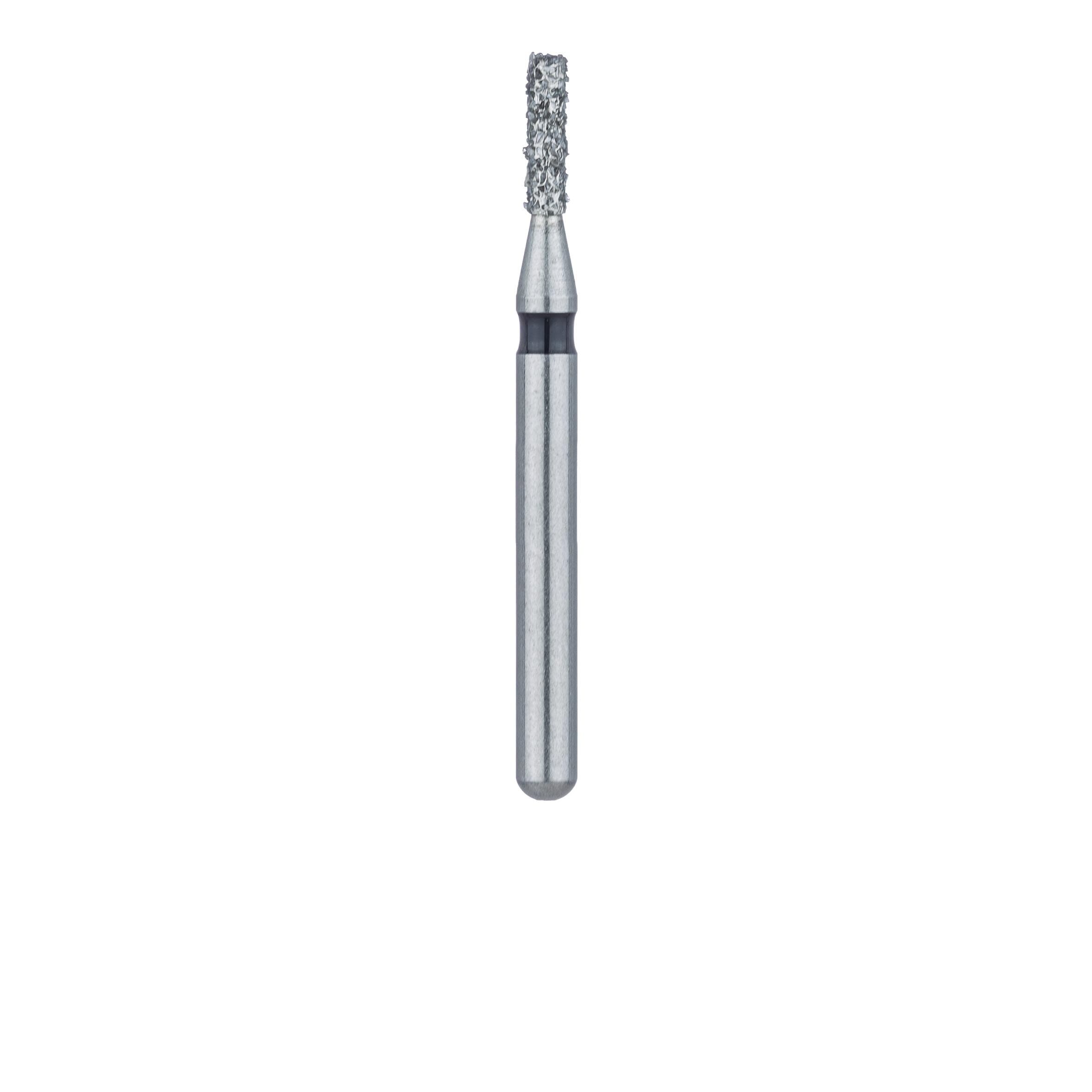 Meisinger 840H-012-FG Diamond Bur, Super Coarse (Black), Cylinder Round End, Friction Grip, 1.2 mm Head Diameter, 4.0 mm Head Length, 5/Pkg thumbnail 2