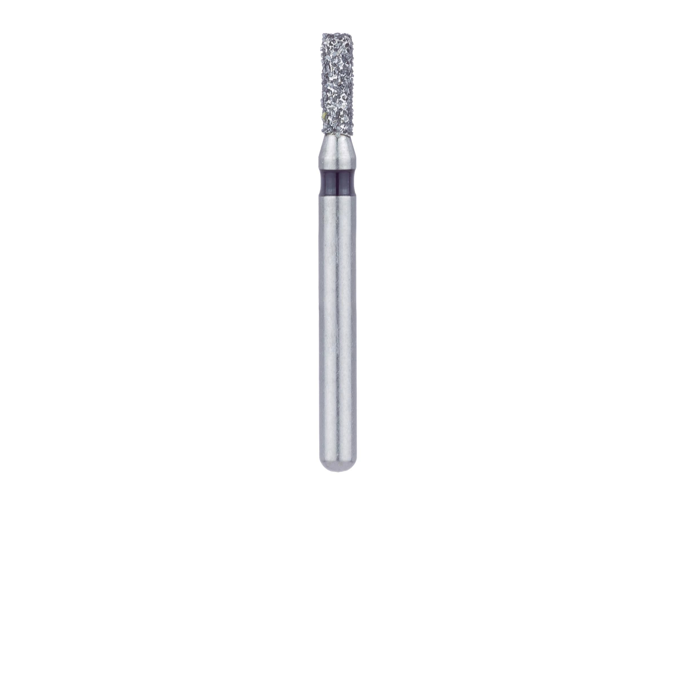 Meisinger 840H-014-FG Diamond Bur, Super Coarse, Round Edge Cylinder, 1.4 mm Head Diameter, 4.0 mm Head Length, Friction Grip, 5/Pack thumbnail 2