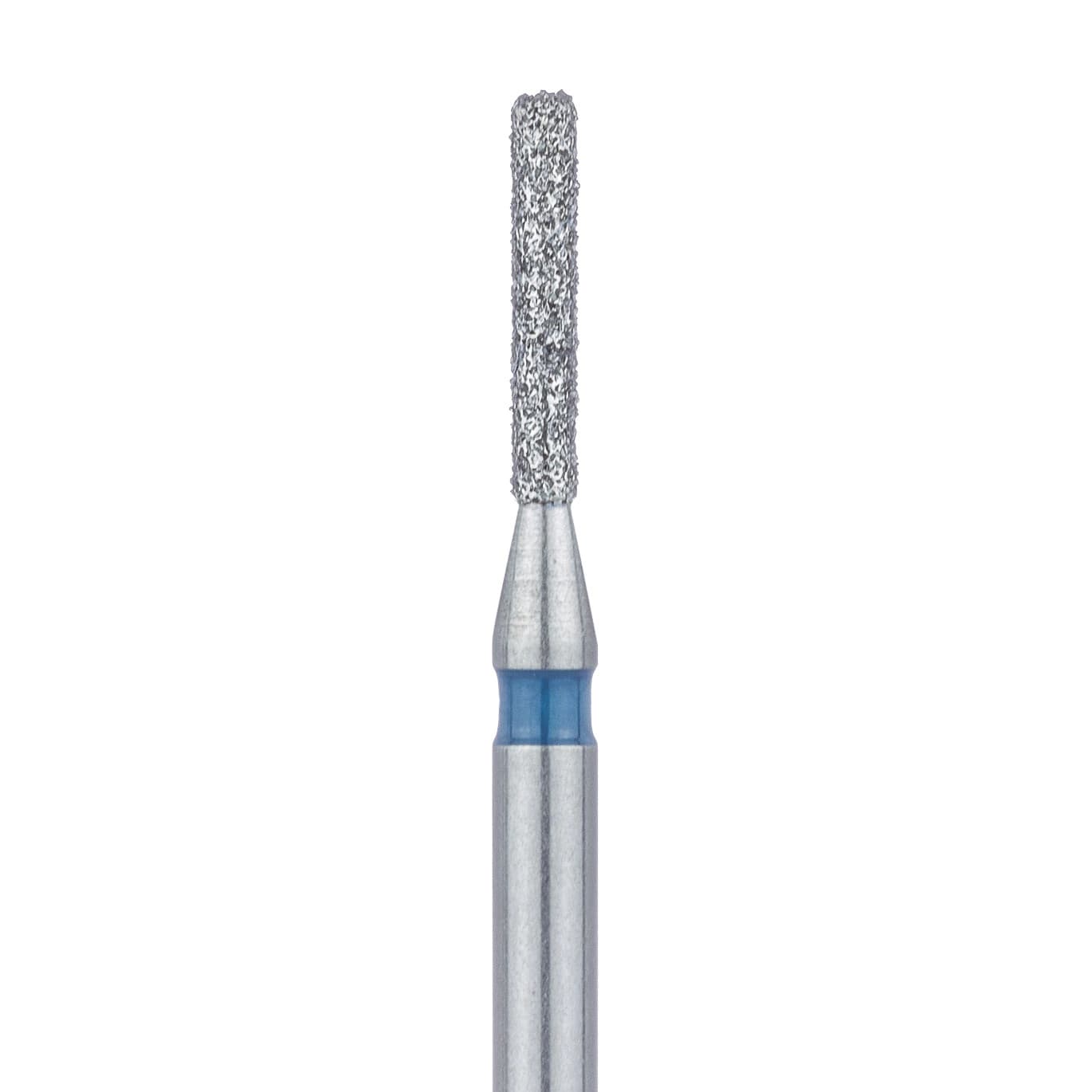 Meisinger Diamond Round Edge Cylinder Bur, FG, Medium Grit, 1.0 mm, 841-010-FG, 5/Pk - Meisinger Diamonds 841-010-FG Medium 5/Pk - Image 1