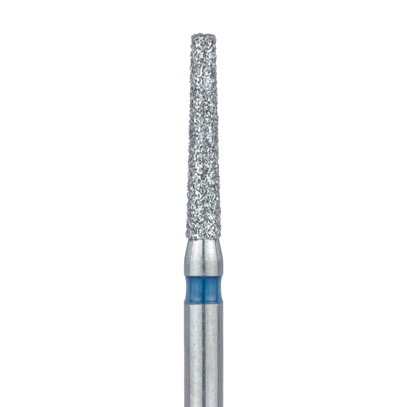 Meisinger 847-014-FG Multi-Use Diamond Bur, Flat End Taper, Medium Grit (Blue), 1.4 mm Head Diameter, Friction Grip, 5/Pk - Meisinger Diamonds 847-014-FG Medium 5/Pk - Image 1