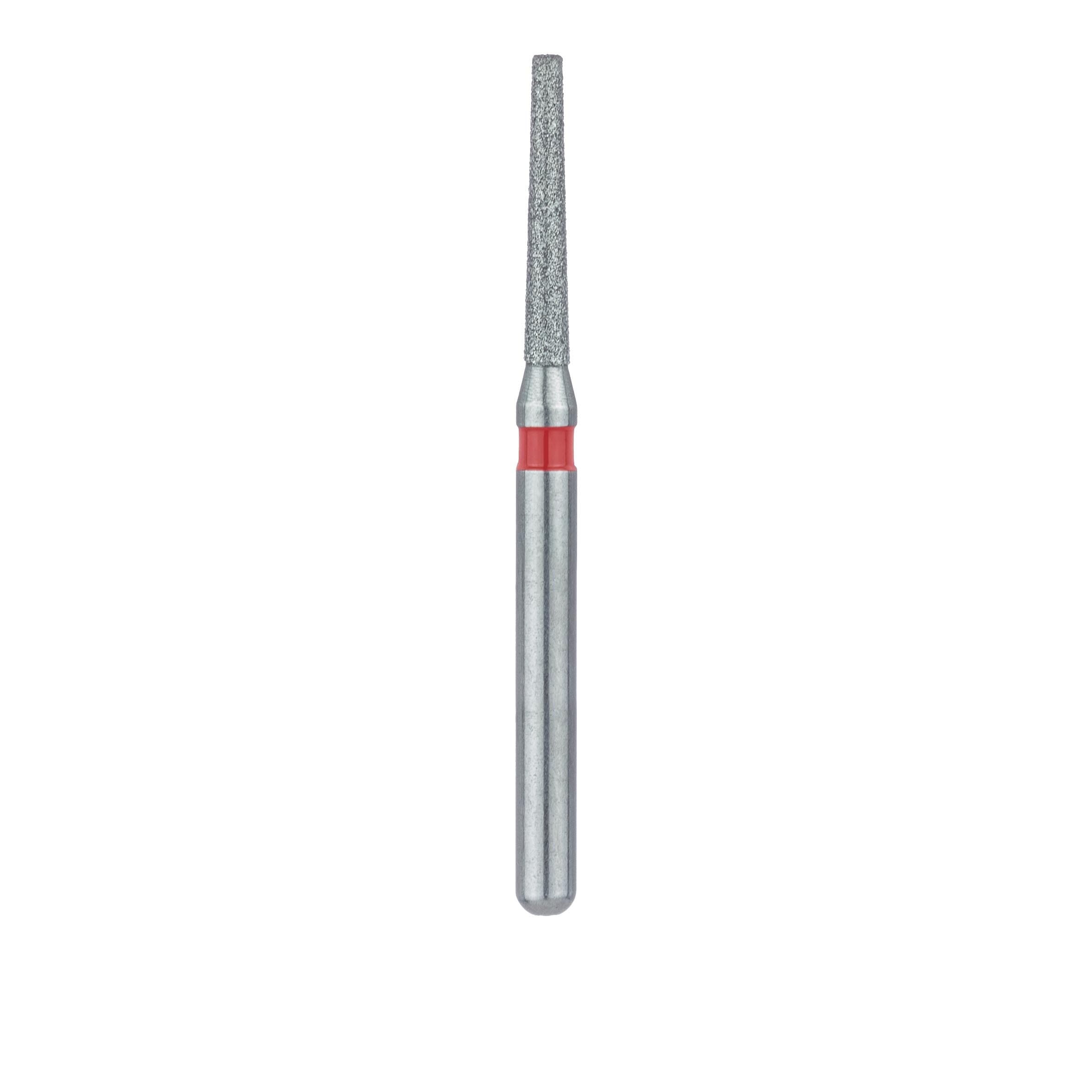 Meisinger 847F-012-FG Fine Diamond Bur, Flat End Taper, 1.2 mm Head, 8 mm Working Length, Friction Grip, 5/Pk thumbnail 2