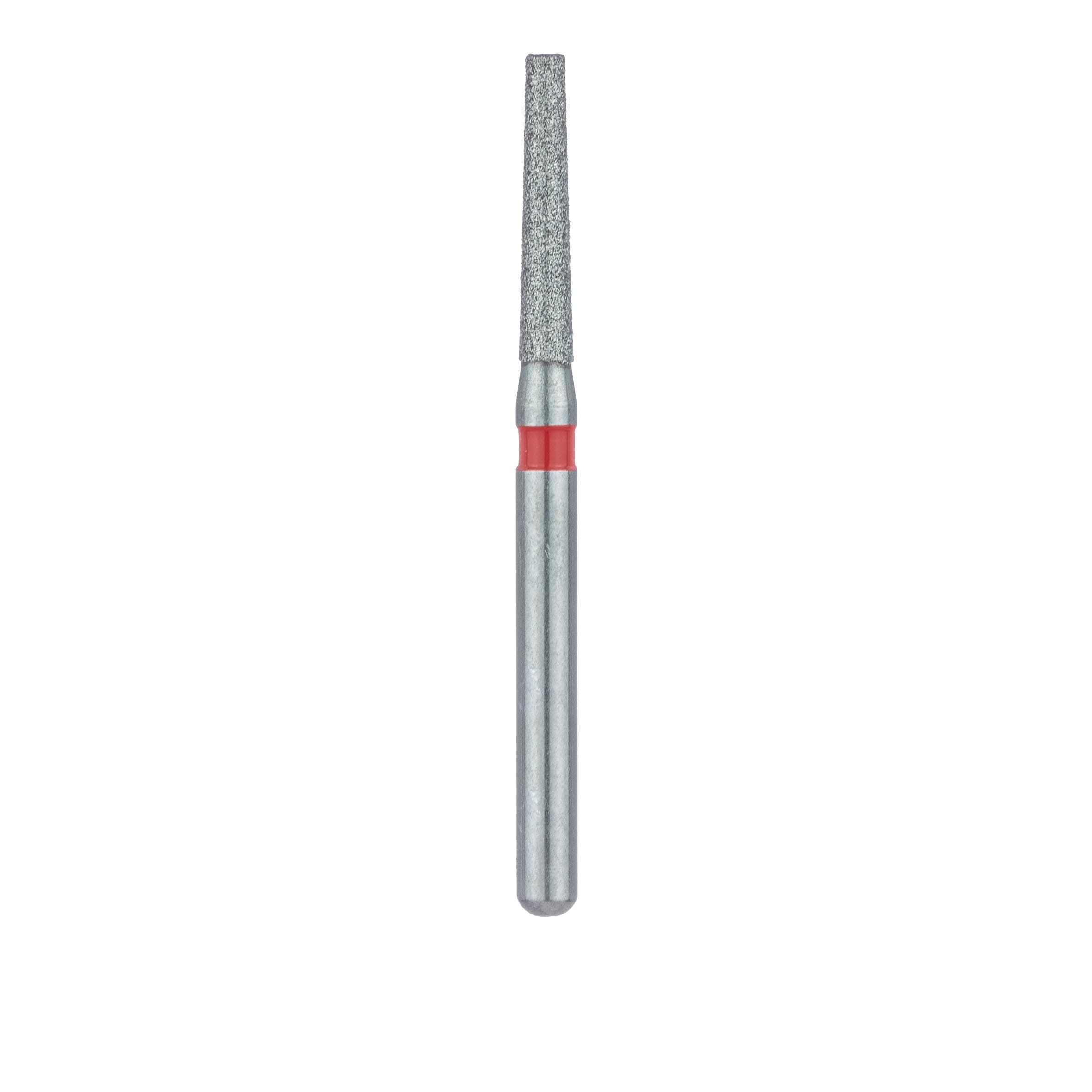 Meisinger 847F-014-FG Fine Diamond Bur, Flat End Taper, 1.4 mm, Friction Grip, 5/Pk thumbnail 2
