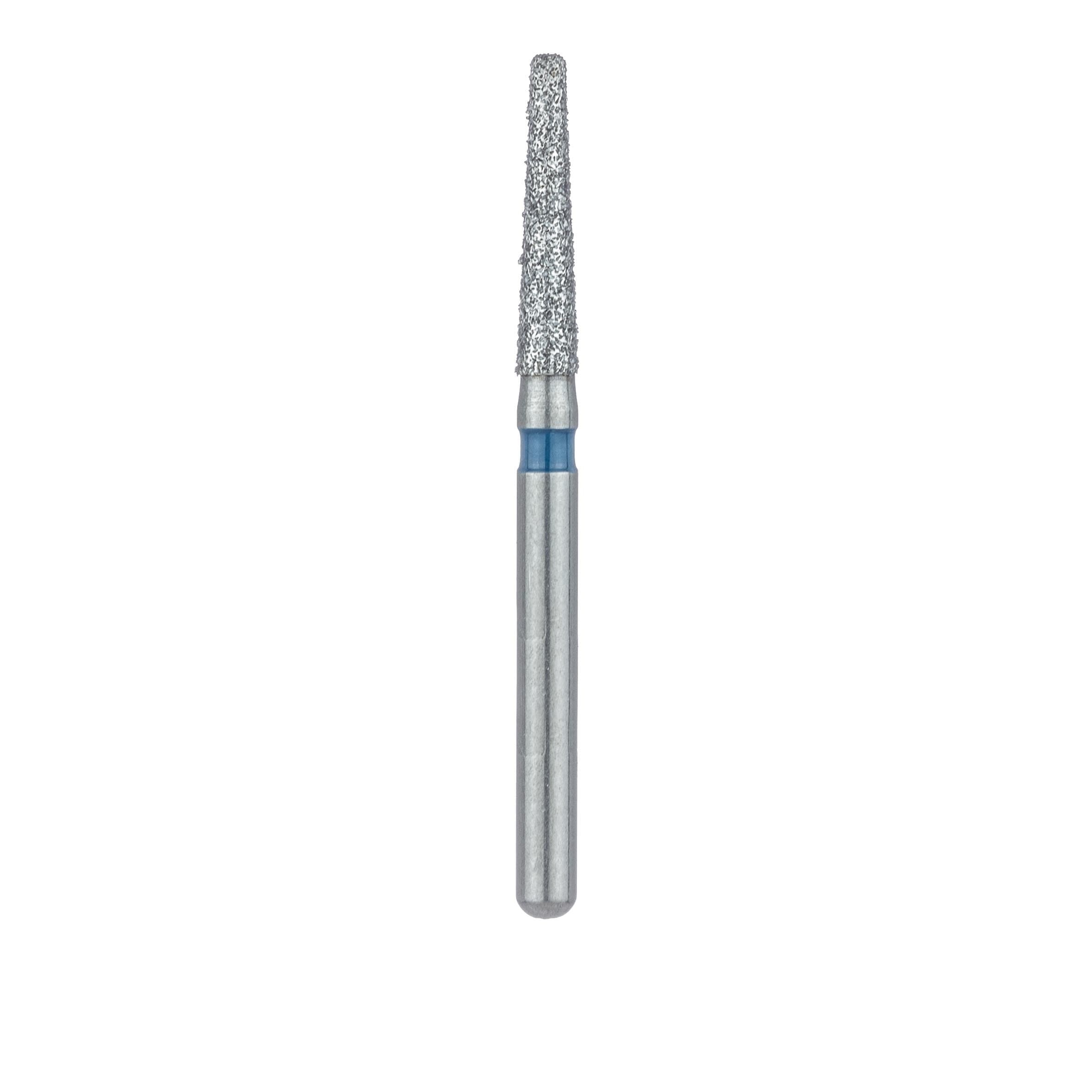 Meisinger 847R-016-FG Multi-Use Diamond Bur, Medium Grit, Round Edge Tapered, Friction Grip, 1.6 mm Head Diameter, 5/Pk thumbnail 2