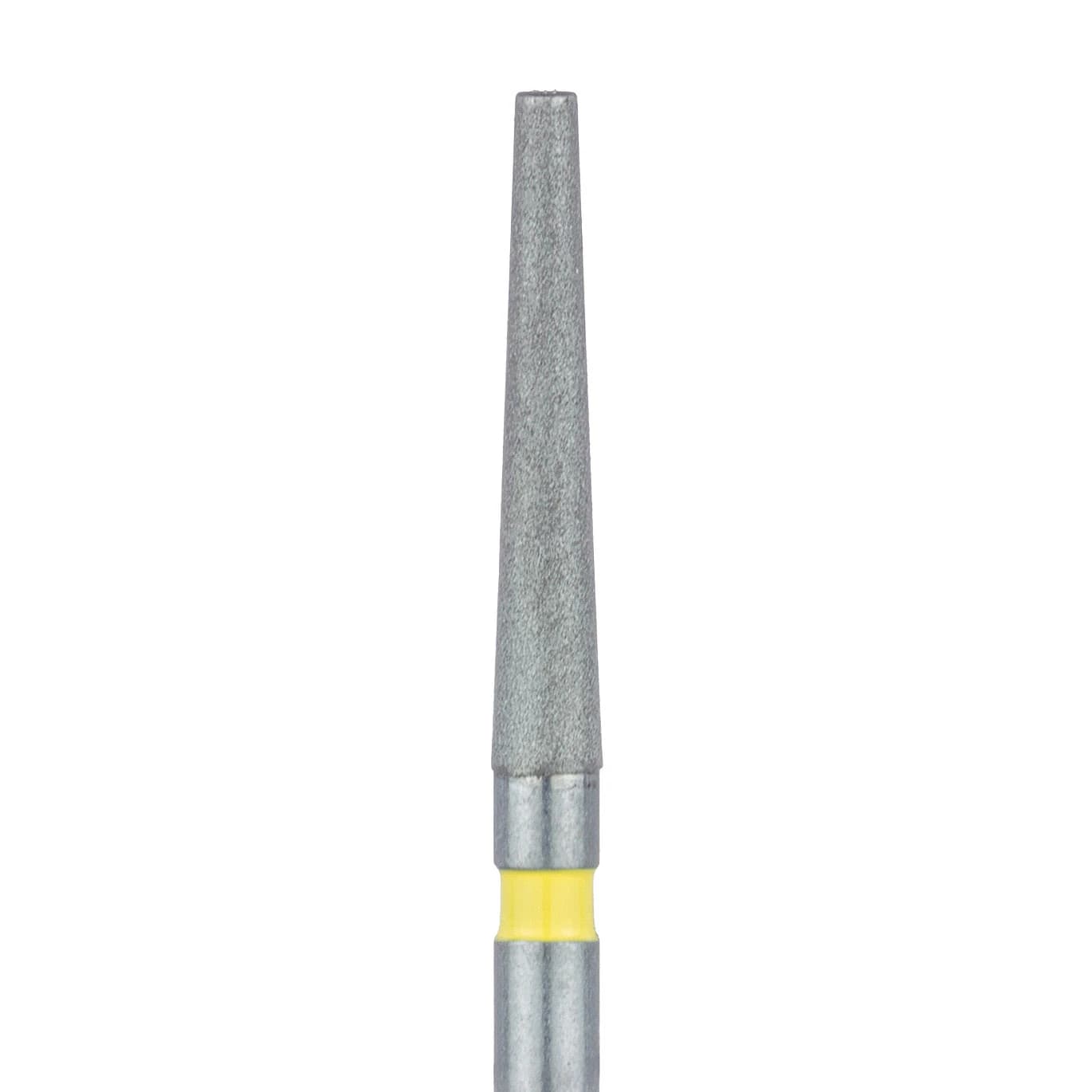 Meisinger 848C-016 Extra Fine Diamond Bur, Flat End Tapered, FG, 1.6mm, 5/Pack - #848C-016 Extra Fine Diamond Bur Extra Long Flat End Tapered FG Pack of 5 - Image 1