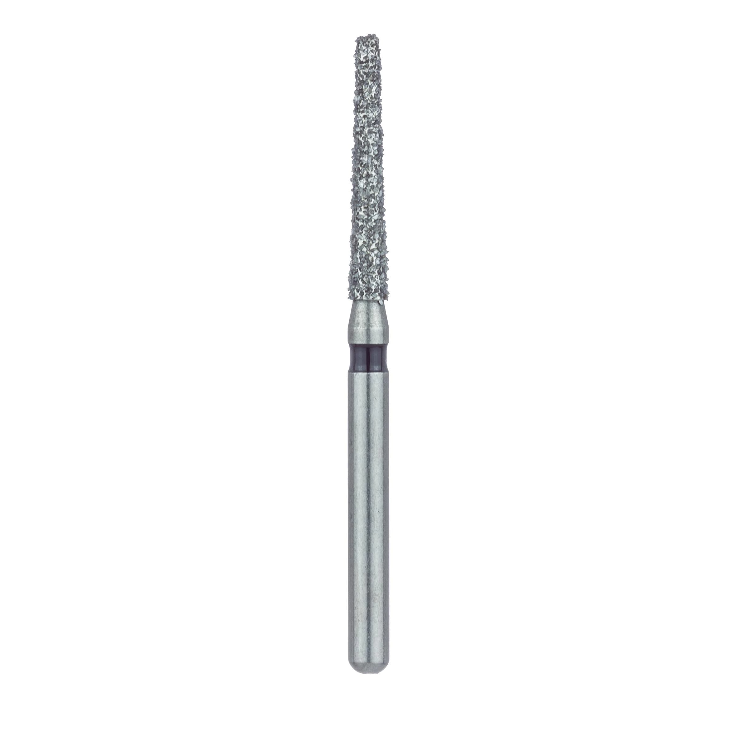 Meisinger 848H-016-FG Super Coarse Diamond Bur, Flat End Tapered, Friction Grip, 1.6 mm Head Diameter, 10 mm Working Length, 5/Pkg thumbnail 2