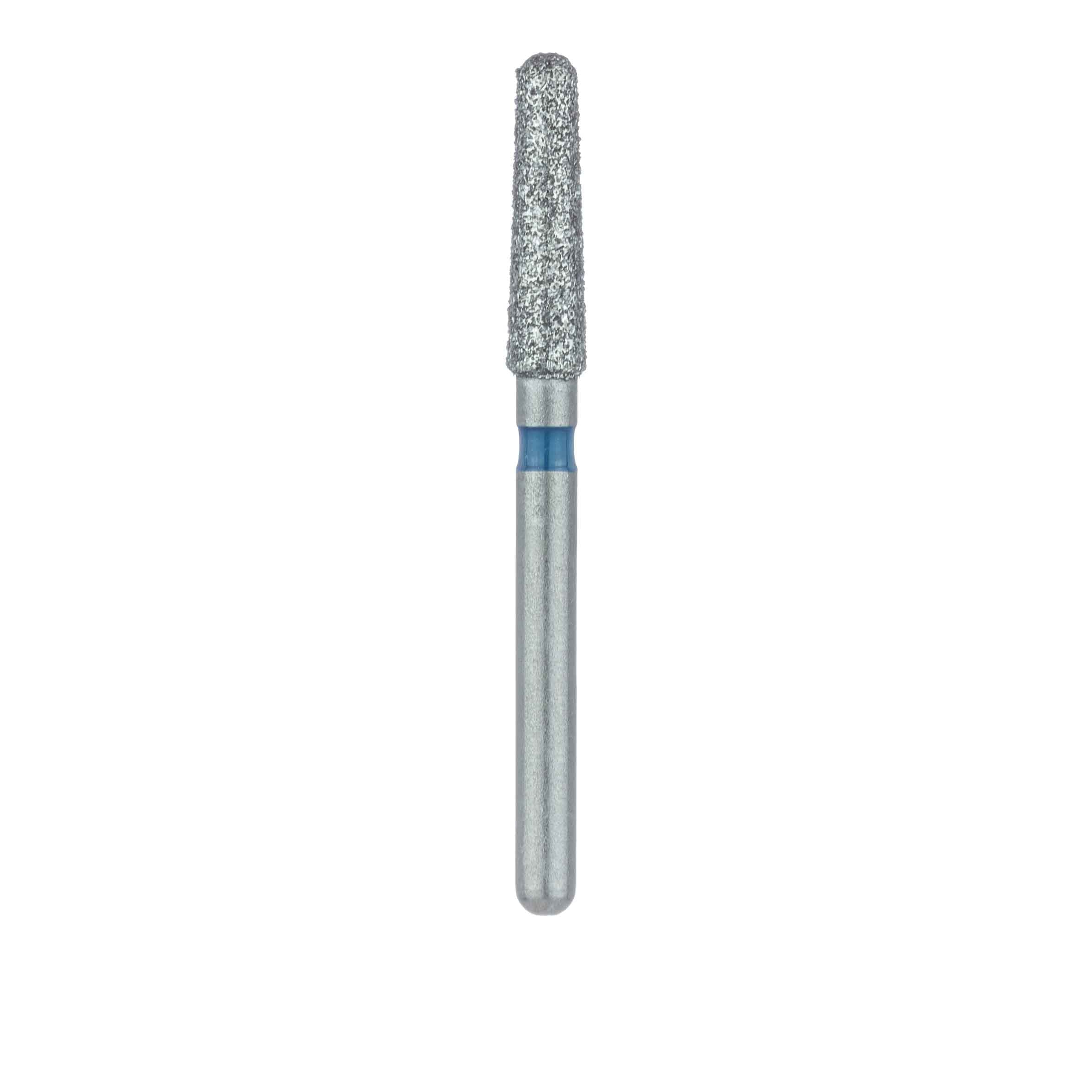 Meisinger Multi-Use Diamond Bur, FG, Round End Taper Chamfer, #850, 2.1 mm, Medium Grit, Blue Ring, 5/Pk, 850-021-FG thumbnail 2