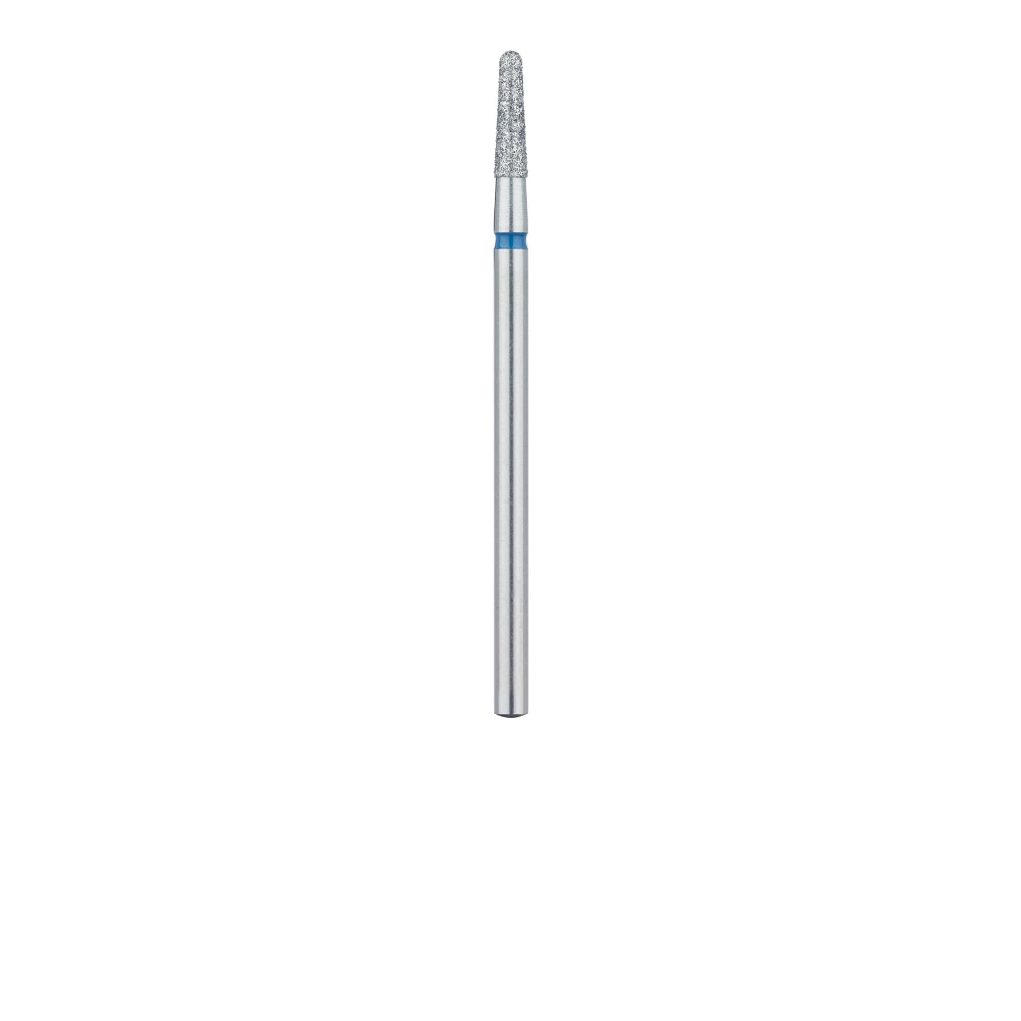 Meisinger 850-023-HP Diamond Bur, Round End Tapered, Medium Grit, 2.3 mm Diameter, HP Shank, 5/Pk thumbnail 2
