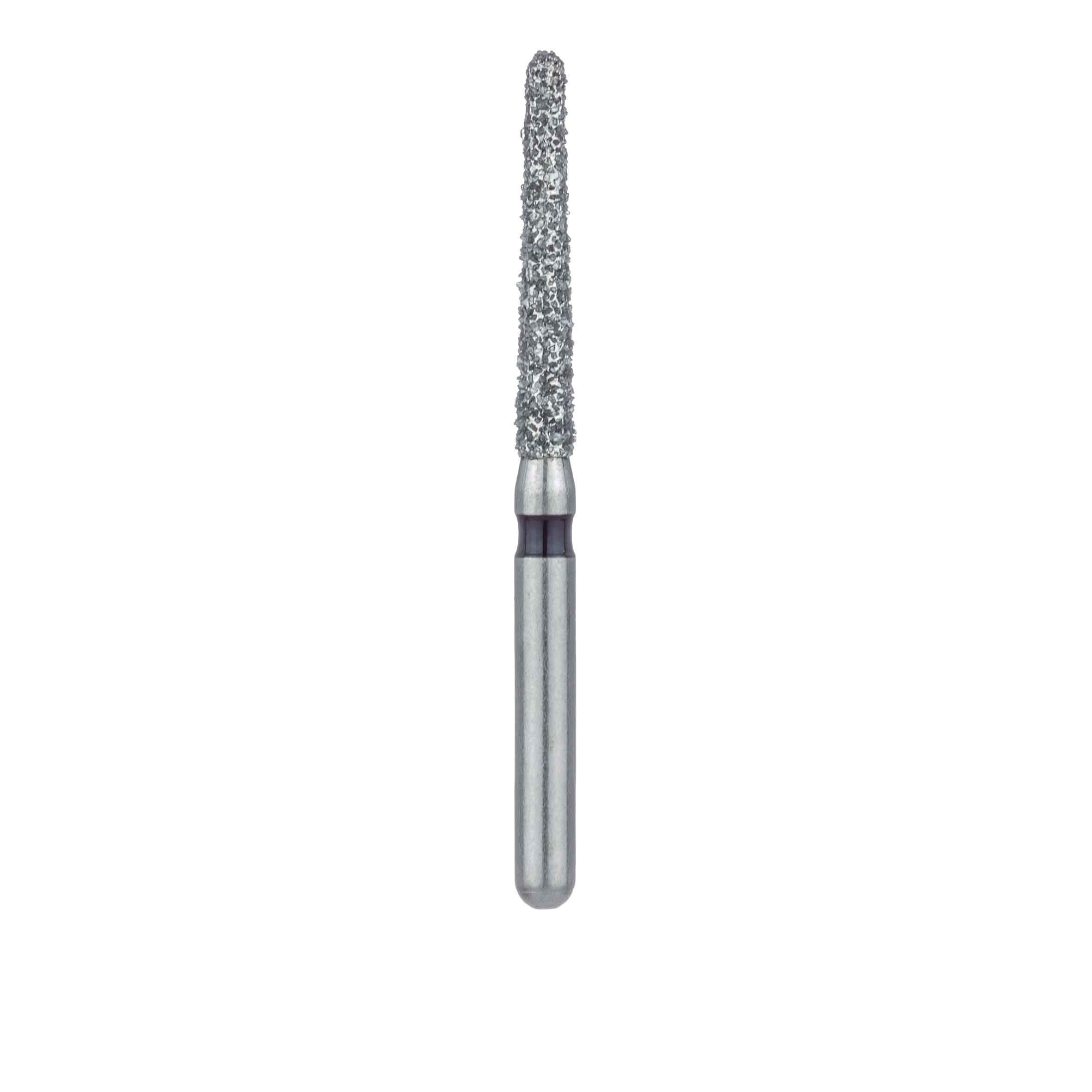 Meisinger 852H-016-SS Diamond Bur, Super Coarse, Round End Tapered, 1.6 mm, Friction Grip Short Shank, 5/Pack thumbnail 2