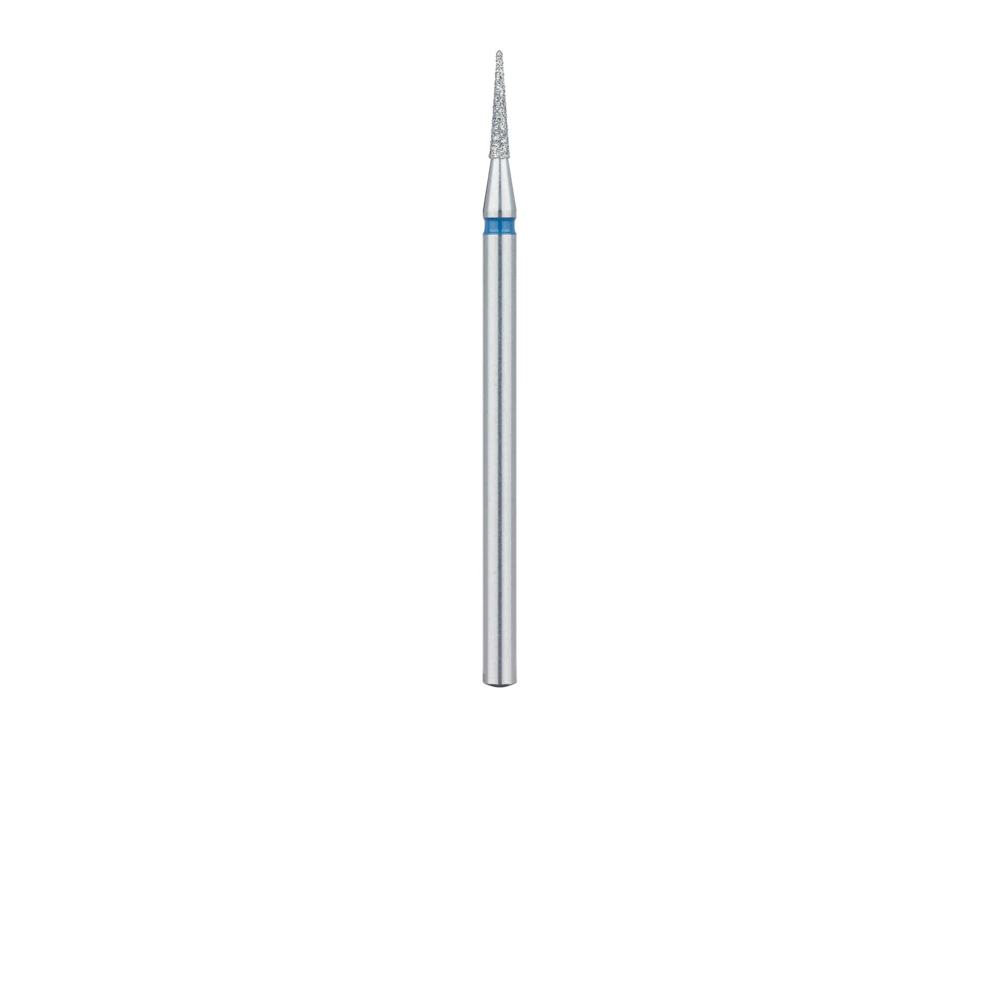Meisinger 858-014-HP Medium Diamond Bur, Needle Shape, 1.4 mm Head, 8 mm Working Length, Multi-Use, 5/Pack thumbnail 2