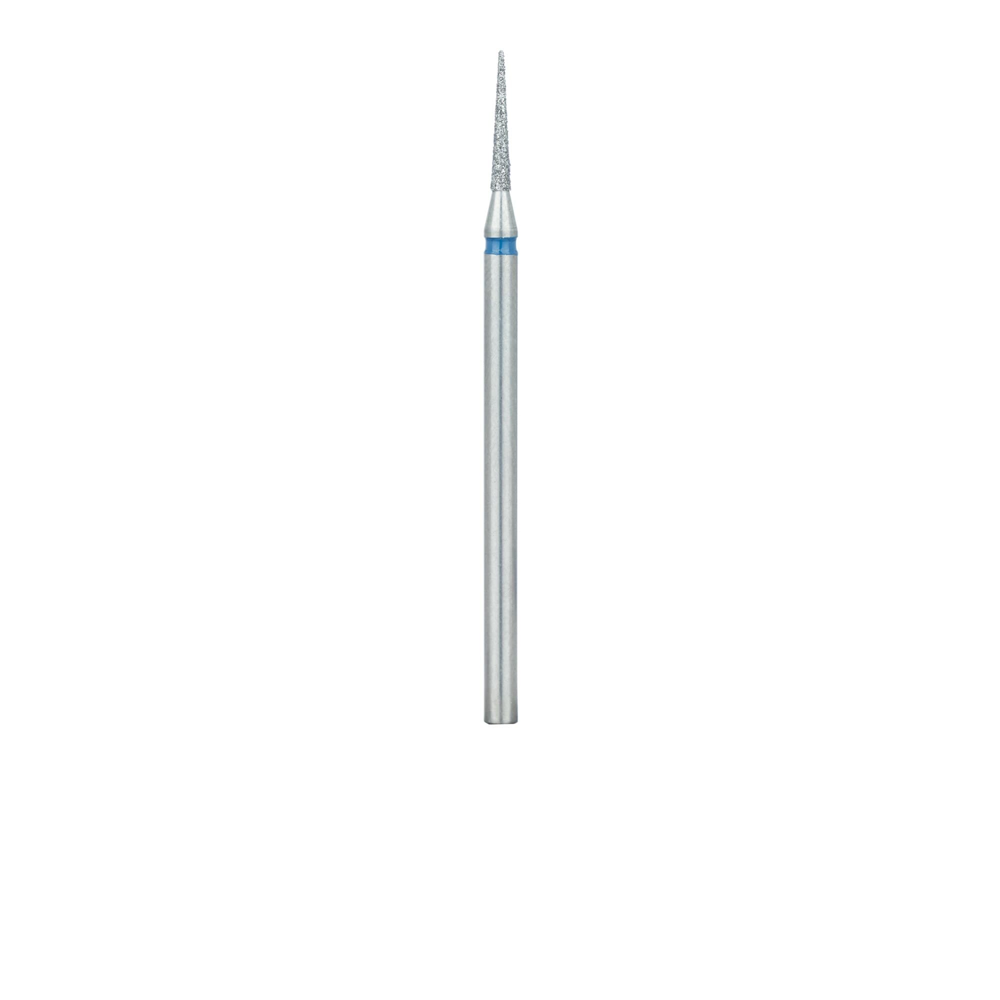 Meisinger 859-014-HP Medium Diamond Bur, Long Needle, HP Shank, 1.4 mm, Blue, 5/Pack thumbnail 2
