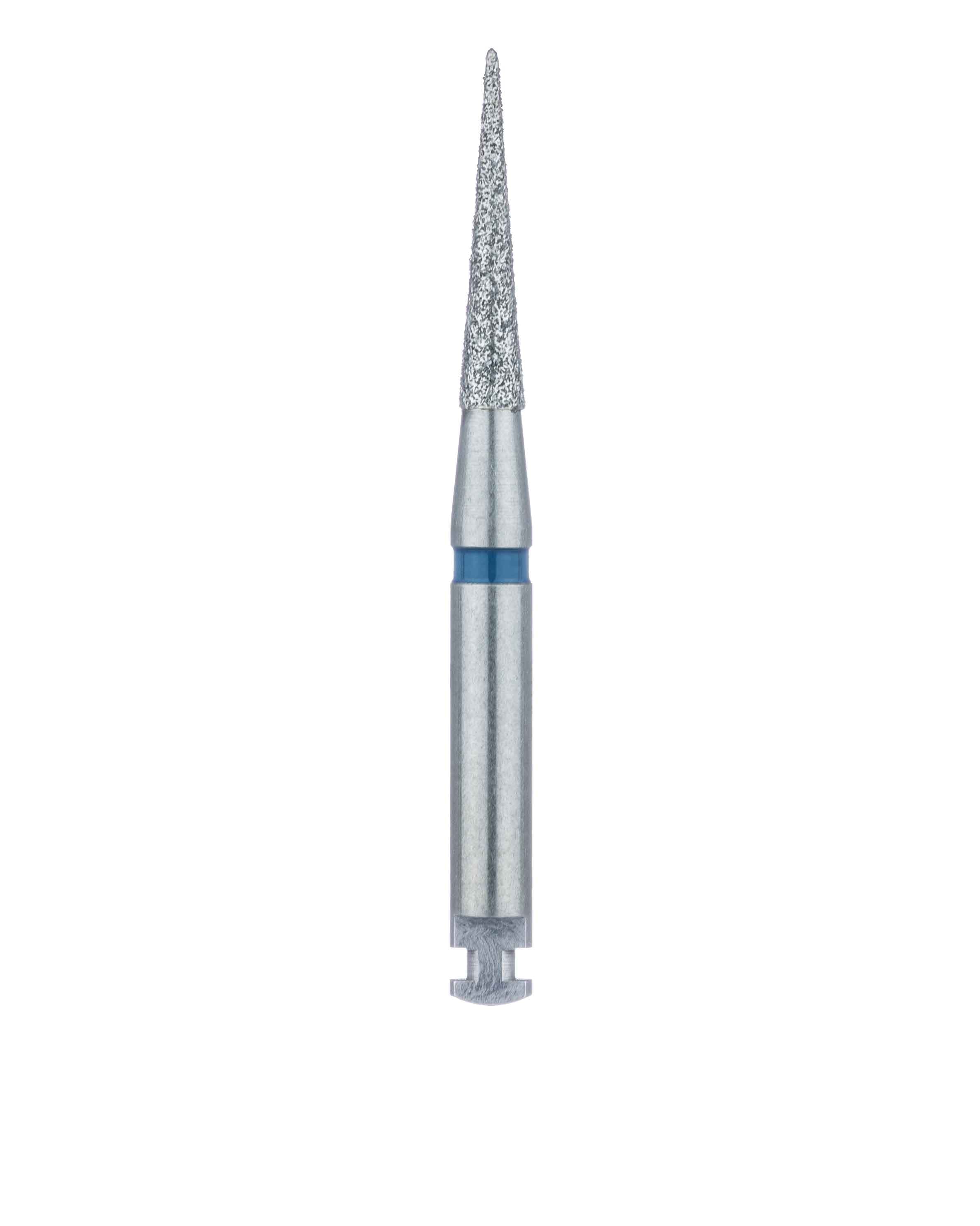 Meisinger 859-018-RA Multi-Use Diamond Bur, Medium Grit, Needle Shape, 1.8mm Head, Right Angle, 5/Pk thumbnail 2