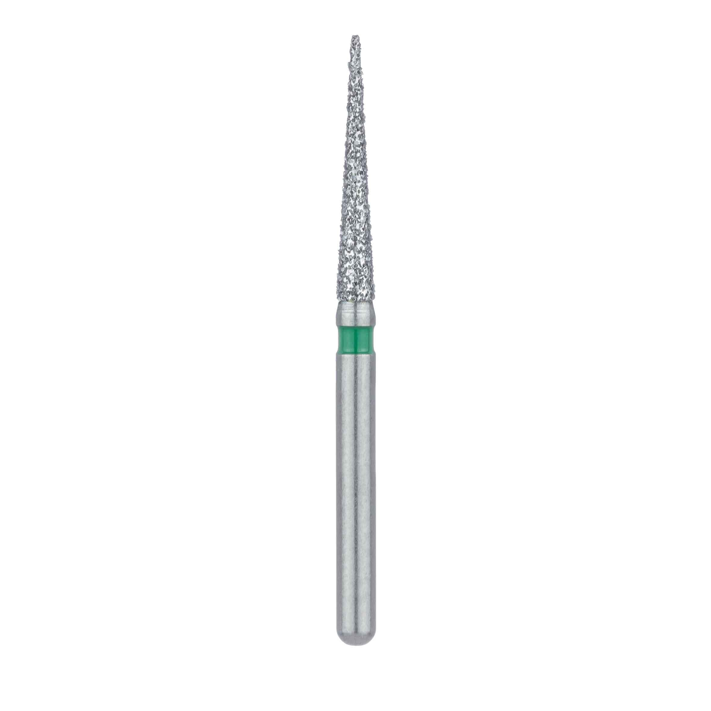 Meisinger Multi-Use Diamond Bur, FG, Long Needle, #859G, 1.6 mm, Coarse, Green, 5/Pk, 859G-016-FG thumbnail 2