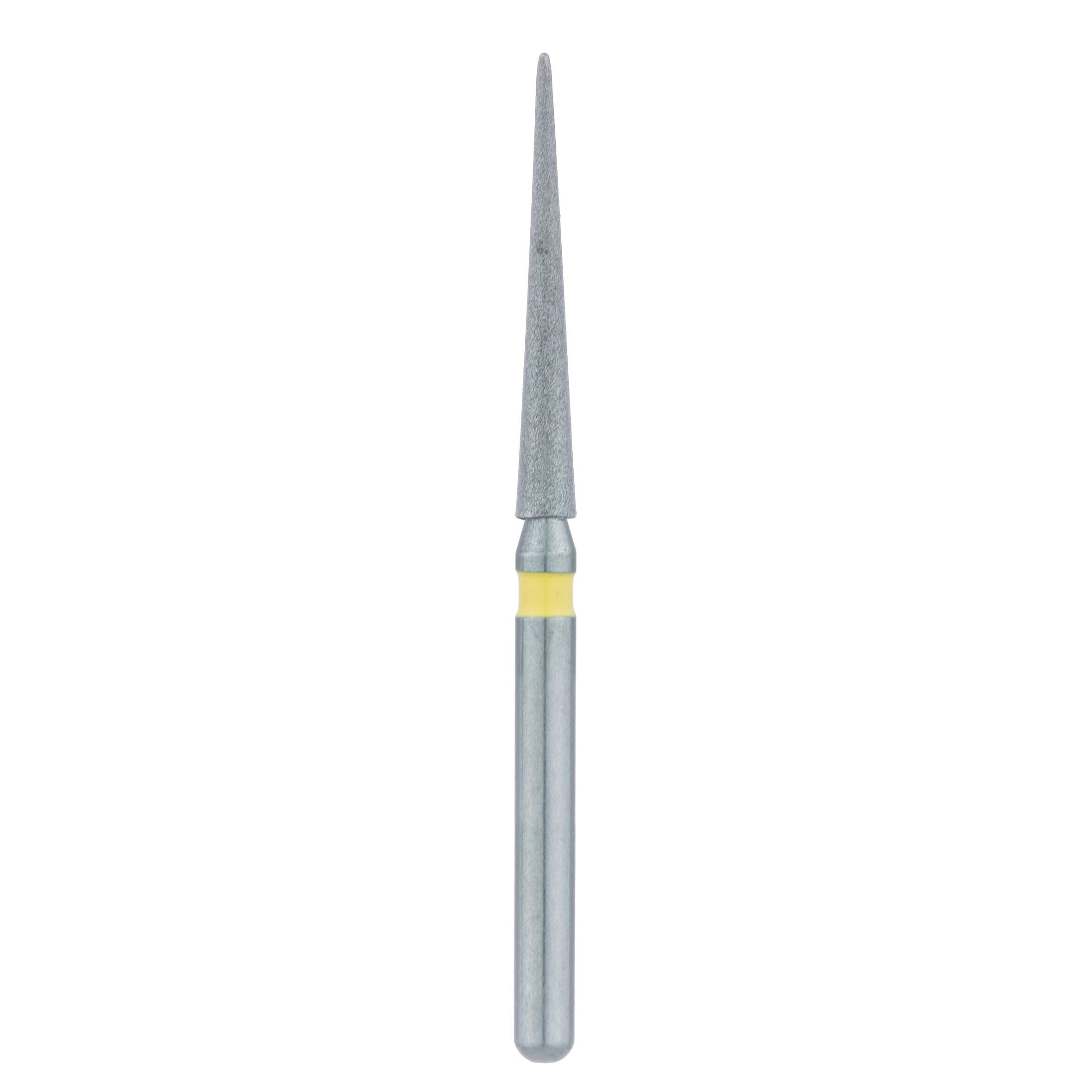 Meisinger 859LC-014-FG Extra Fine Diamond Bur, Long Needle, Friction Grip, 1.4 mm, 5/Pack thumbnail 2