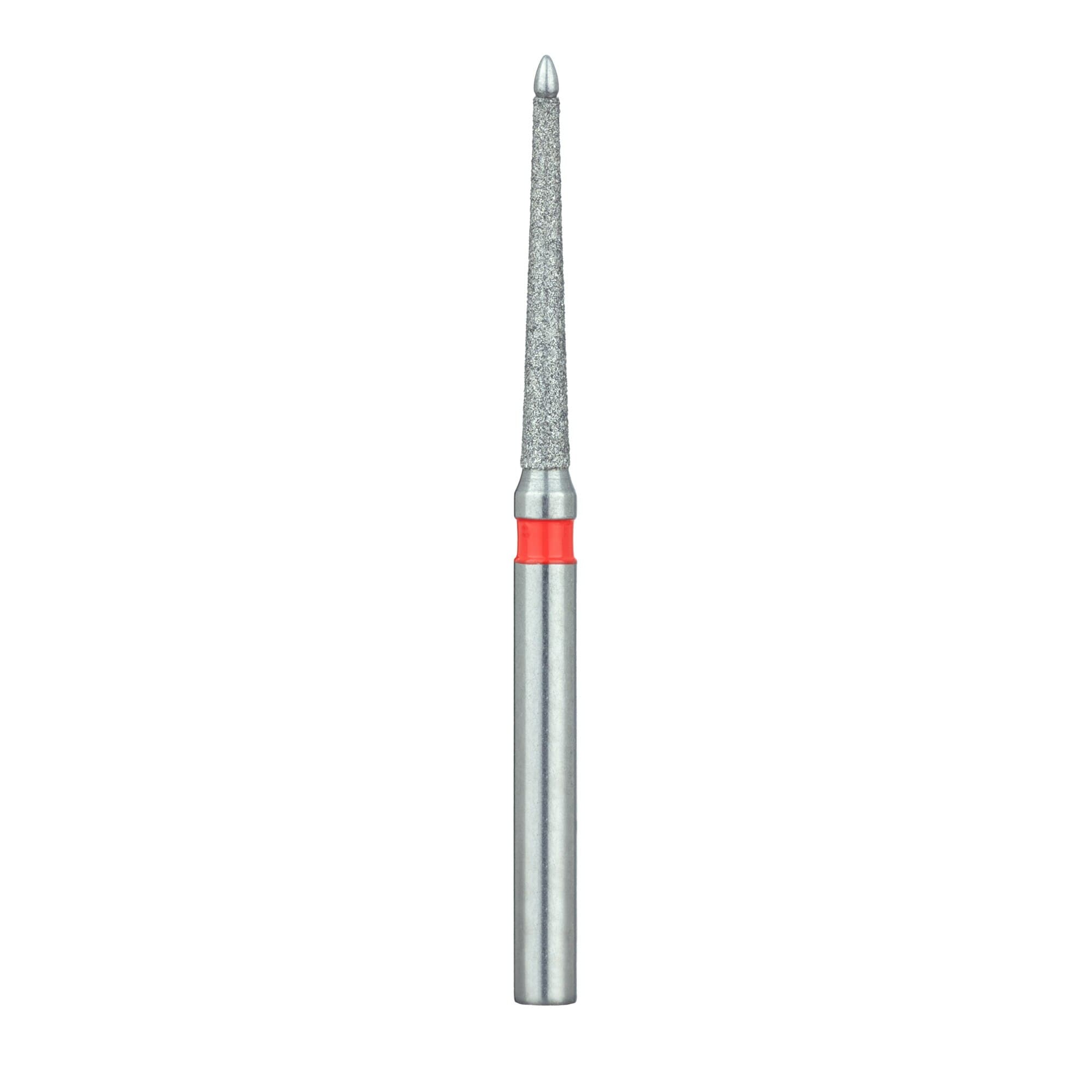Meisinger 863KF-012-FG Fine Diamond Bur, Flame Shape, Safe End, Friction Grip, 1.2 mm, 5/Pk thumbnail 2