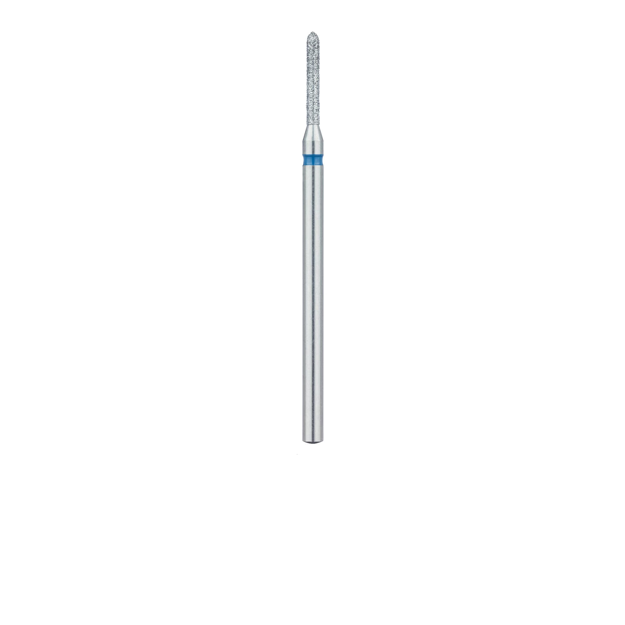 Meisinger 869-014-HP Medium Diamond Bur, Long Torpedo, HP Shank, 1.4 mm Diameter, 10 mm Working Length, 5/Pack thumbnail 2