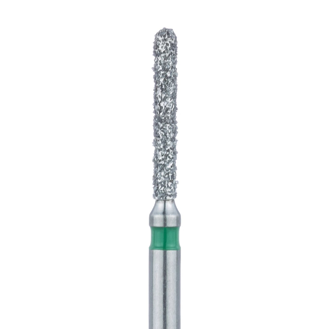 Meisinger Multi-Use Diamond Bur, FG, Round End Cylinder, #881G, 1.2 mm, Coarse, Green, 5/Pk, 881G-012-FG - Meisinger Multi-Use Diamond Burs, FG, Round End Cylinder, # 881G, 1.2 mm, Coarse, Green, 5/Pk, 881G-012-FG - Image 1