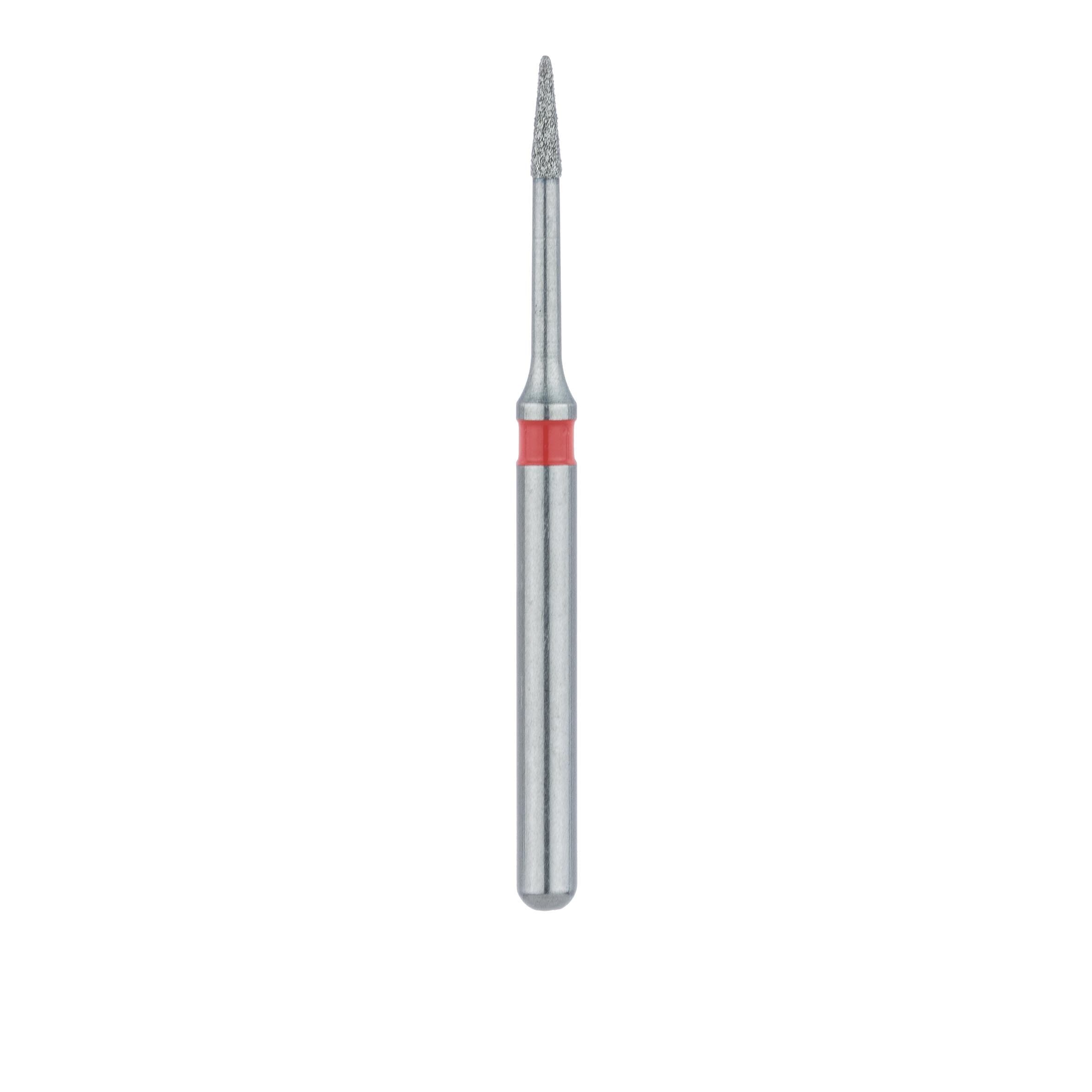 Meisinger 890LF-008-FG Fine Diamond Bur, FG, Long Shank, Needle Shape, 0.8 mm Head, 5/Pk thumbnail 2