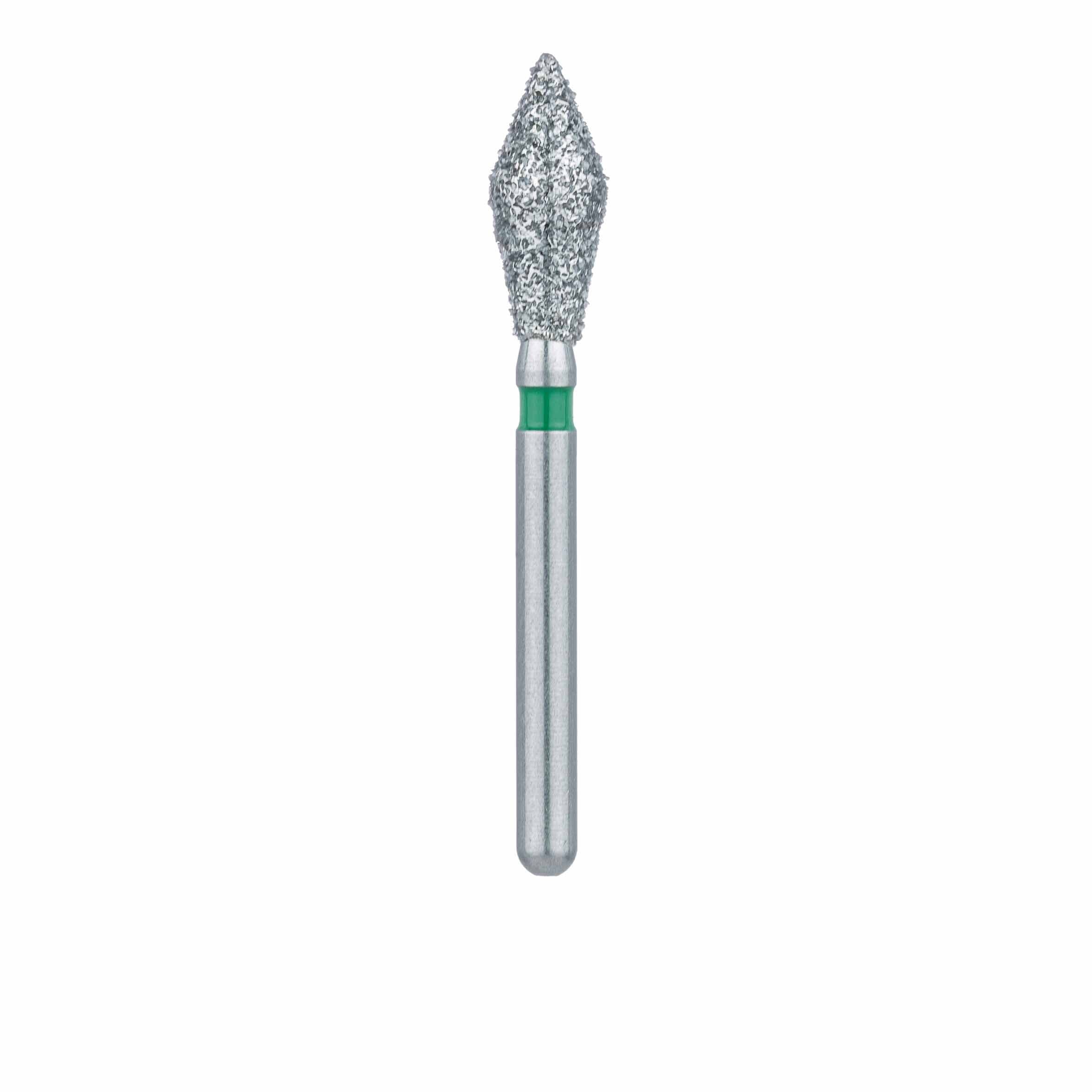 Meisinger 899G-031-FG Coarse Diamond Bur, Modified Football/Barrel Shape, 3.1 mm, Friction Grip, 5/Pk thumbnail 2