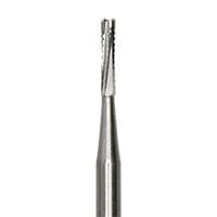 Meisinger #557 Surgical Carbide Bur, FGXL Friction Grip Extra Long, X-Cut Fissure, 1.0 mm, Clinic Pack of 100, C0557SU - Meisinger FG Surgical Carbide Burs - #557 - Clinic-Pack - Image 1