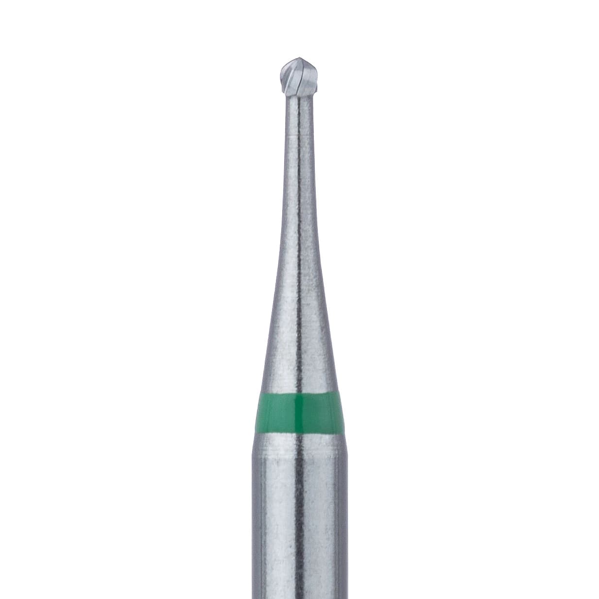 Meisinger HM1S-010-RAL Operative Tungsten Carbide Bur, #2S Supersharp Round, Right Angle Long, 1.0mm, Pack of 5 - #2S Operative Carbide Bur Sharp Round RAL Pack of 5 - Image 1