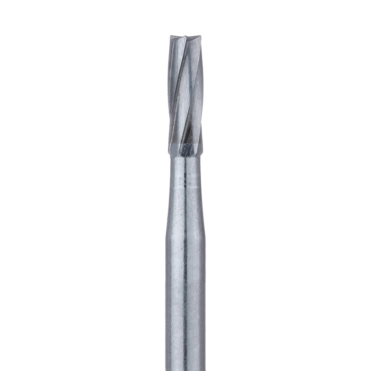 Meisinger FG Carbide Bur #59 (HM21-014), Straight Fissure Cylinder, 1.4mm Head, 4.5mm Working Length, Friction Grip, Pack of 5 - Meisinger FG Carbide Burs - #59 - Image 1