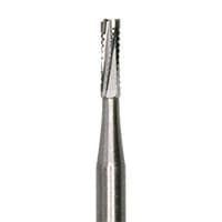 Meisinger Operative Tungsten Carbide Bur, HP, Straight Fissure Crosscut #557, 1.0 mm, 5/Pk, HM31-010-HP - Operative Tungsten Carbide Burs, HP, Cylinder, # 557, 1.0 mm, 5/Pk, HM31-010-HP - Image 1