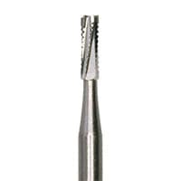 Meisinger Tungsten Carbide Bur HM31-012-HP, #558 Straight Fissure Cross Cut, HP, 1.2 mm Diameter, 5/Pkg - Tungsten Carbide Burs – HM 31 Straight Fissure Cross Cut HP, 5/Pkg - Size #558, 1.2 mm Diameter - Image 1