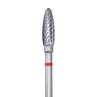Meisinger HM250FX-040-HP Carbide Lab Bur, Round End Taper, Medium, 4.0mm Head, HP Shank, 1 Each - Meisinger HP #250FX.040 Medium, Round End Taper, Carbide Burs, 1/Pk - Image 1