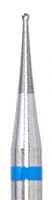 Meisinger HM 71-005-HP Carbide Lab Bur, Round, Plain Cut, 0.5 mm Head Diameter, Handpiece, 5/Pkg - Lab Bur Carbide Cutters – S, Plain Cut, Medium, HM 71, Round, HP, 5/Pkg - 1/4 Round, 0.5 mm Diameter - Image 1