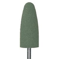 Meisinger 9573V-100-HP-GRN Coarse Acrylic Green Polisher, HP Shank, Cone/Bullet Shape, 10mm Head, Pack of 5 - Meisinger Coarse, Acrylic, Green Polisher, HP, pack of 5 - Image 1