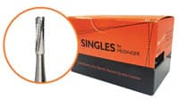 Meisinger Singles Sterile Carbide Bur, FG #1/4 Round, 25/Pk, HM1-005-FG - Meisinger FG Sterile-Packed Carbide Burs - #1/4 - Image 1