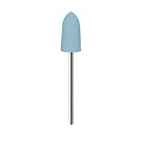 Meisinger HP #DCA02.140 Pre-Polish, Flame Shaped, Diamond Impregnated Polisher, Blue, 1/Pk thumbnail 2