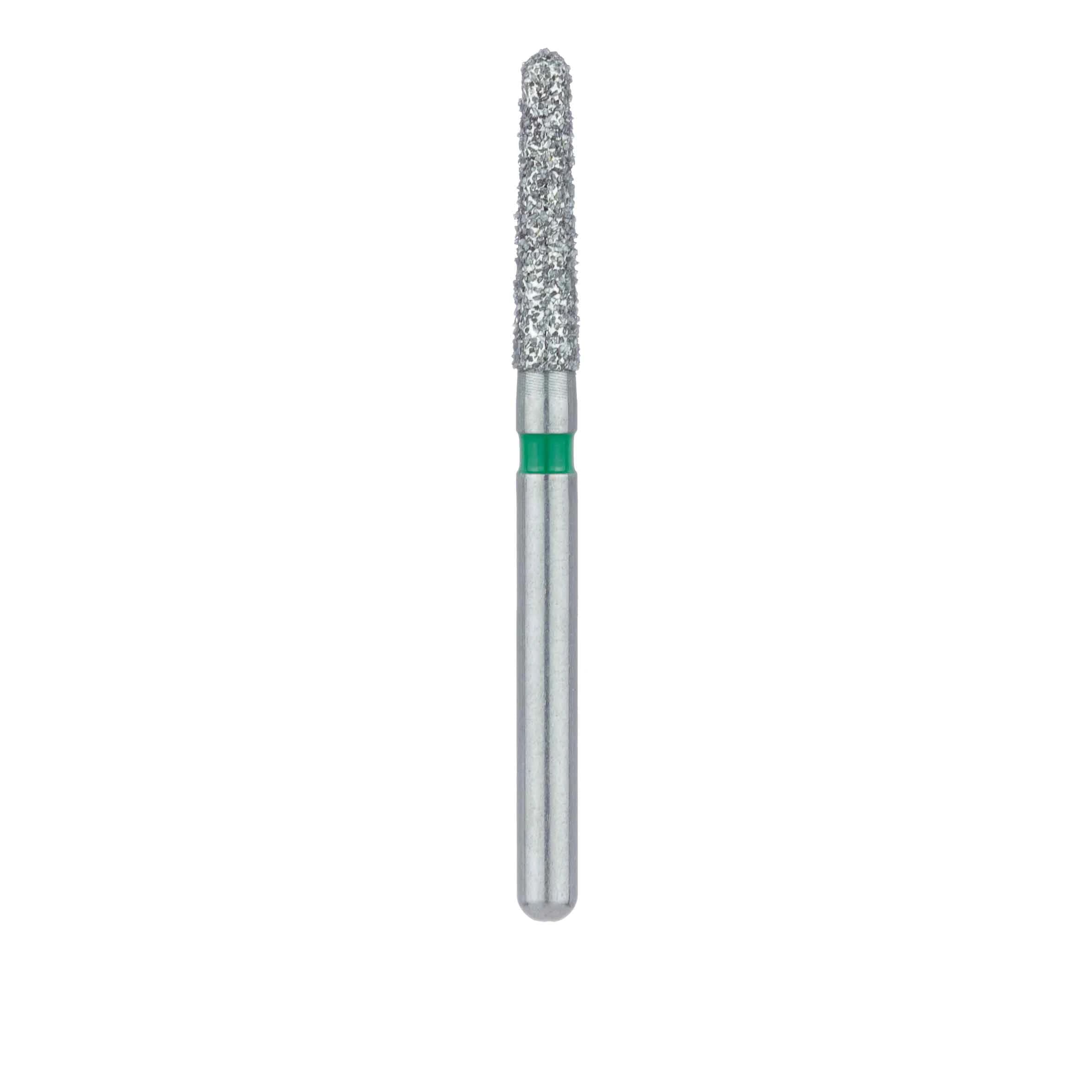 Meisinger Multi-Use Diamond Bur, FG, Round End Taper Chamfer, #856G, 1.8 mm, Coarse, Green, 5/Pk, 856G-018-FG thumbnail 2