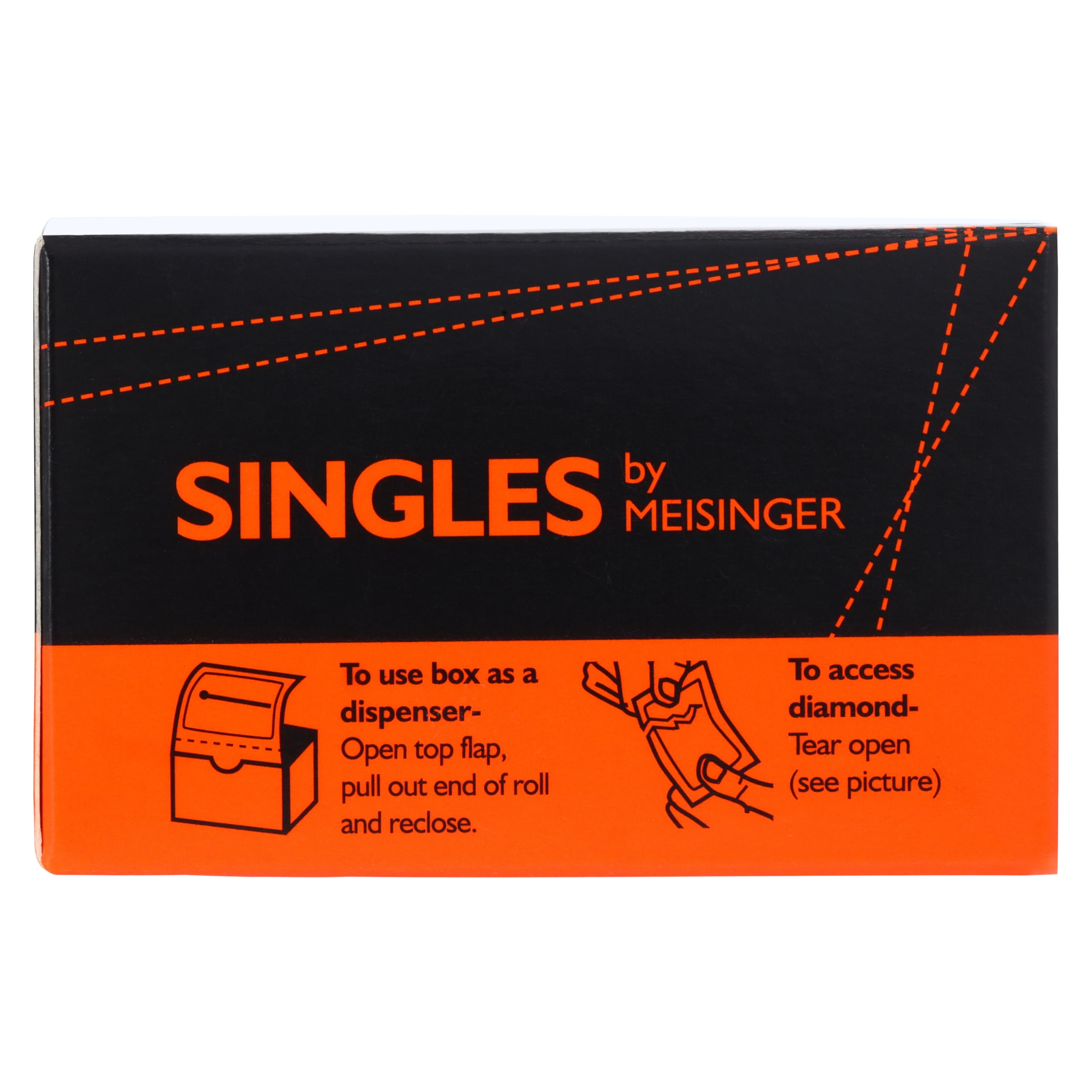Meisinger Singles Disposable Diamond Bur, FG, Round, Medium Grit, 1.8mm, #0118M, 25/Pack thumbnail 8
