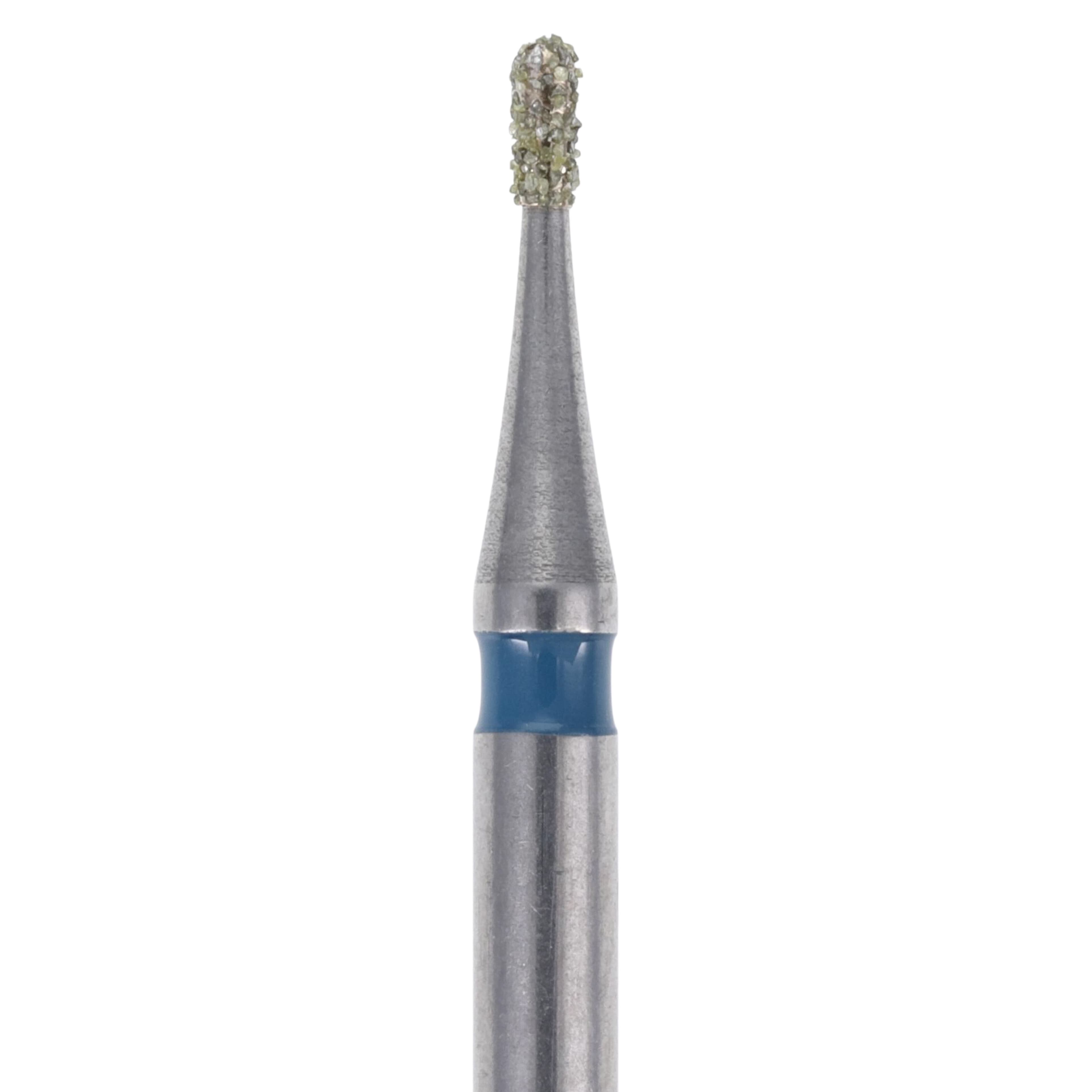 Meisinger Singles Disposable Diamond Bur FG, Pear Shape 0508MS, 0.8mm, Medium Grit, Short Shank, Sterile, 25/Pkg thumbnail 2