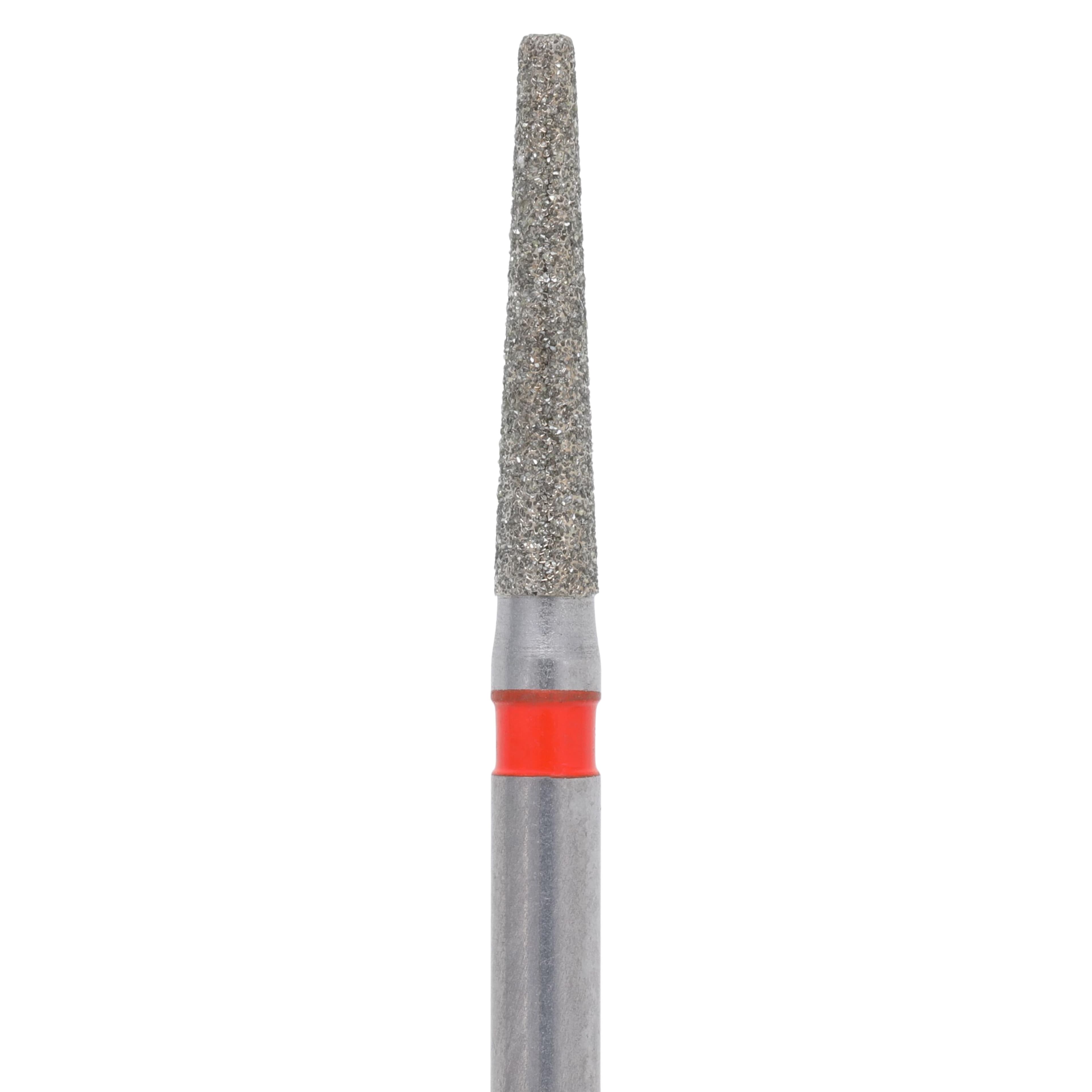 Meisinger Singles Single-Use Sterile Diamond Bur, FG, Modified Flat End Taper, #0816.8F, 1.6 mm, Fine, Red, 25/Pk thumbnail 2