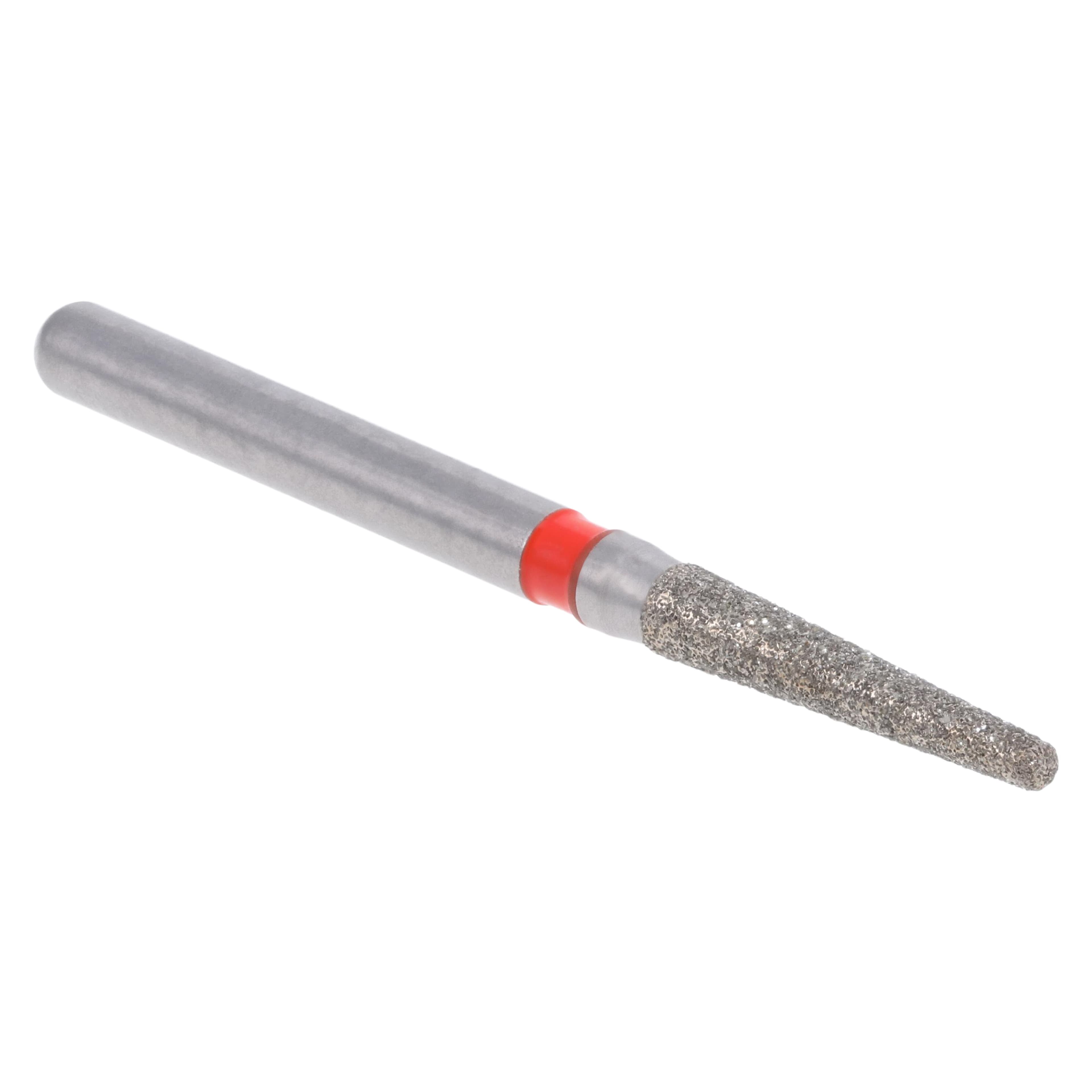 Meisinger Singles Single-Use Sterile Diamond Bur, FG, Modified Flat End Taper, #0816.8F, 1.6 mm, Fine, Red, 25/Pk thumbnail 3