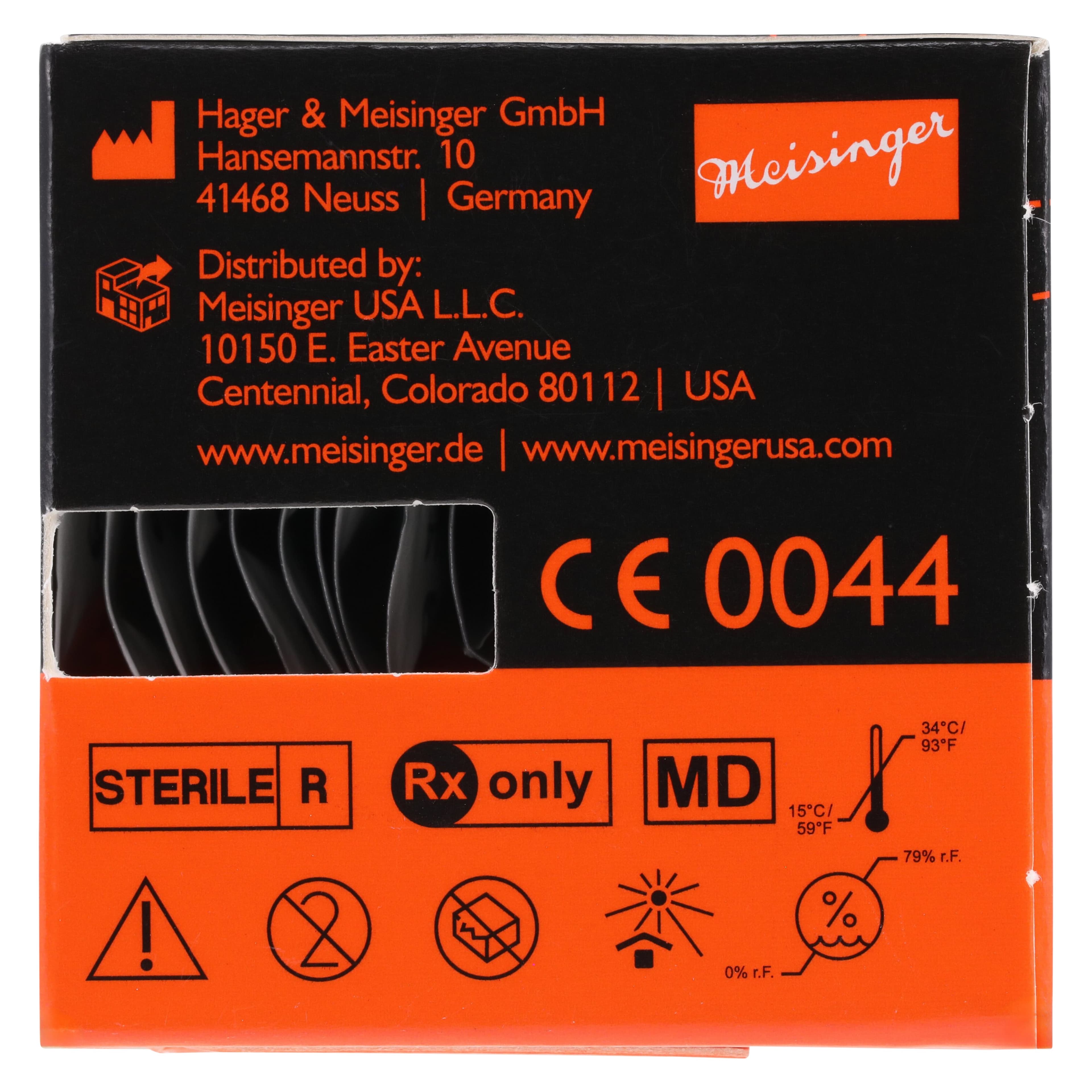 Meisinger Singles Disposable Diamond Bur FG, Flat End Taper, Coarse, #0914.8C, 1.4mm, 25/Pk thumbnail 6
