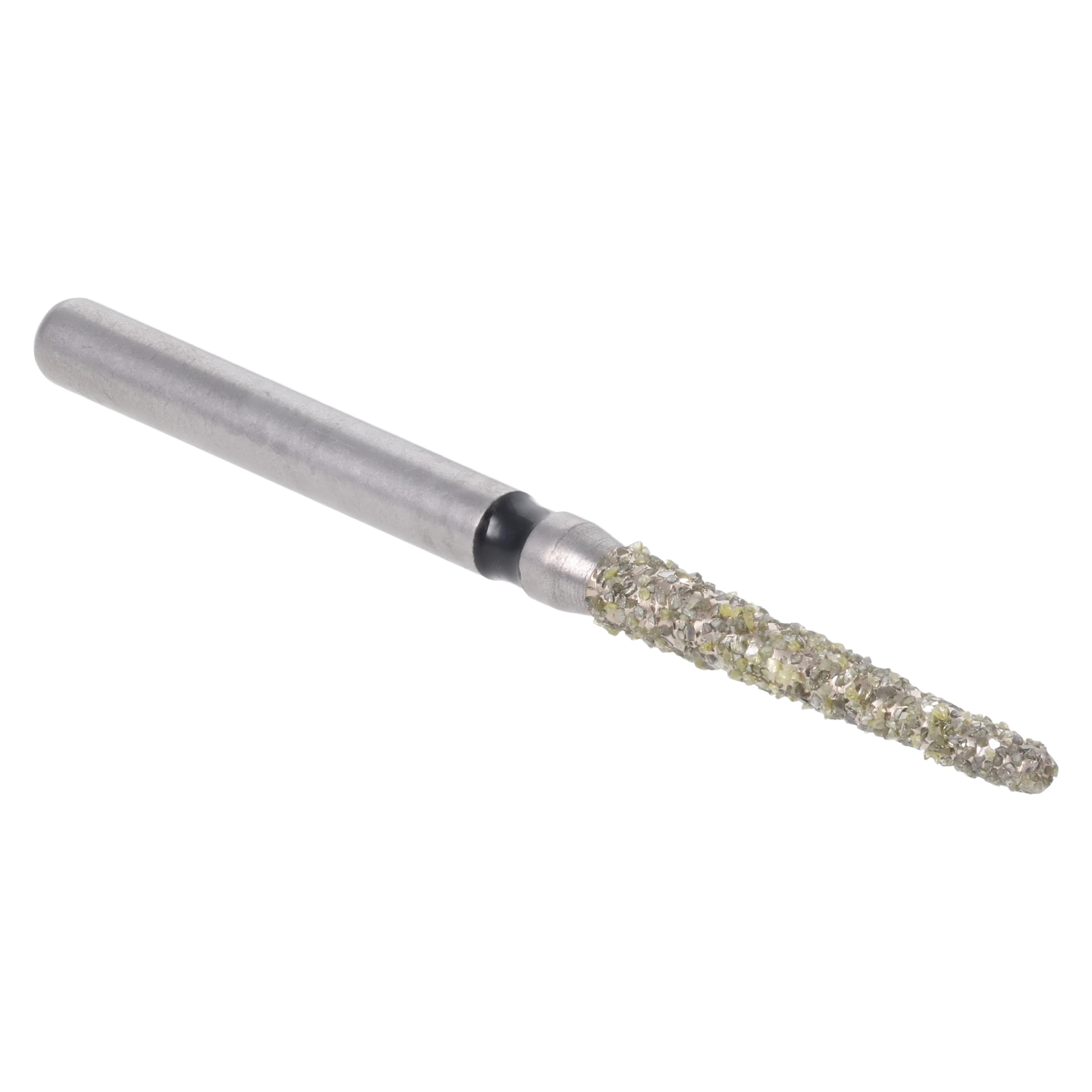 Meisinger Singles Disposable Diamond Bur FG, Flat End Taper 0916.10C, Super Coarse (Black), 1.6mm Head, 10mm Length, 25/Pack thumbnail 3