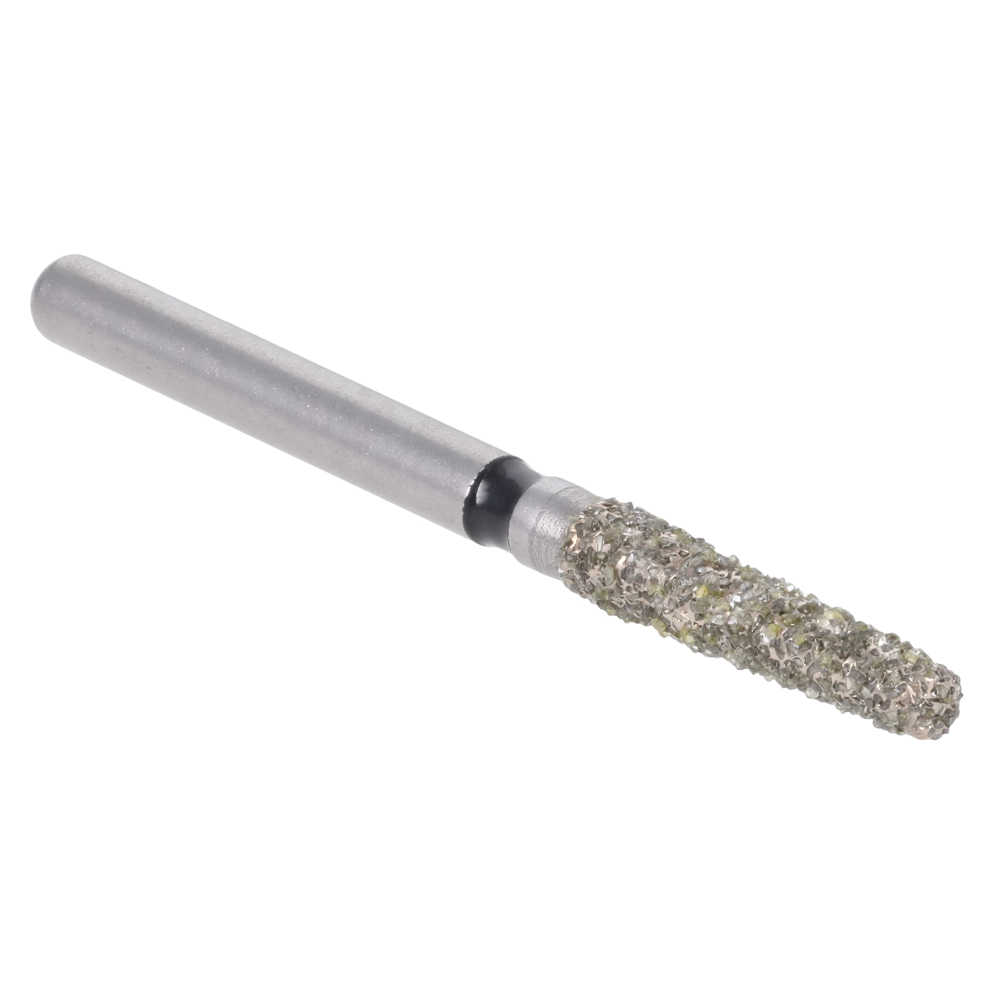 Meisinger Singles Disposable Diamond Bur, FG Flat End Taper, Coarse, #0918.8C, 1.8mm Diameter, 8.0mm Length, 25/Pk thumbnail 3
